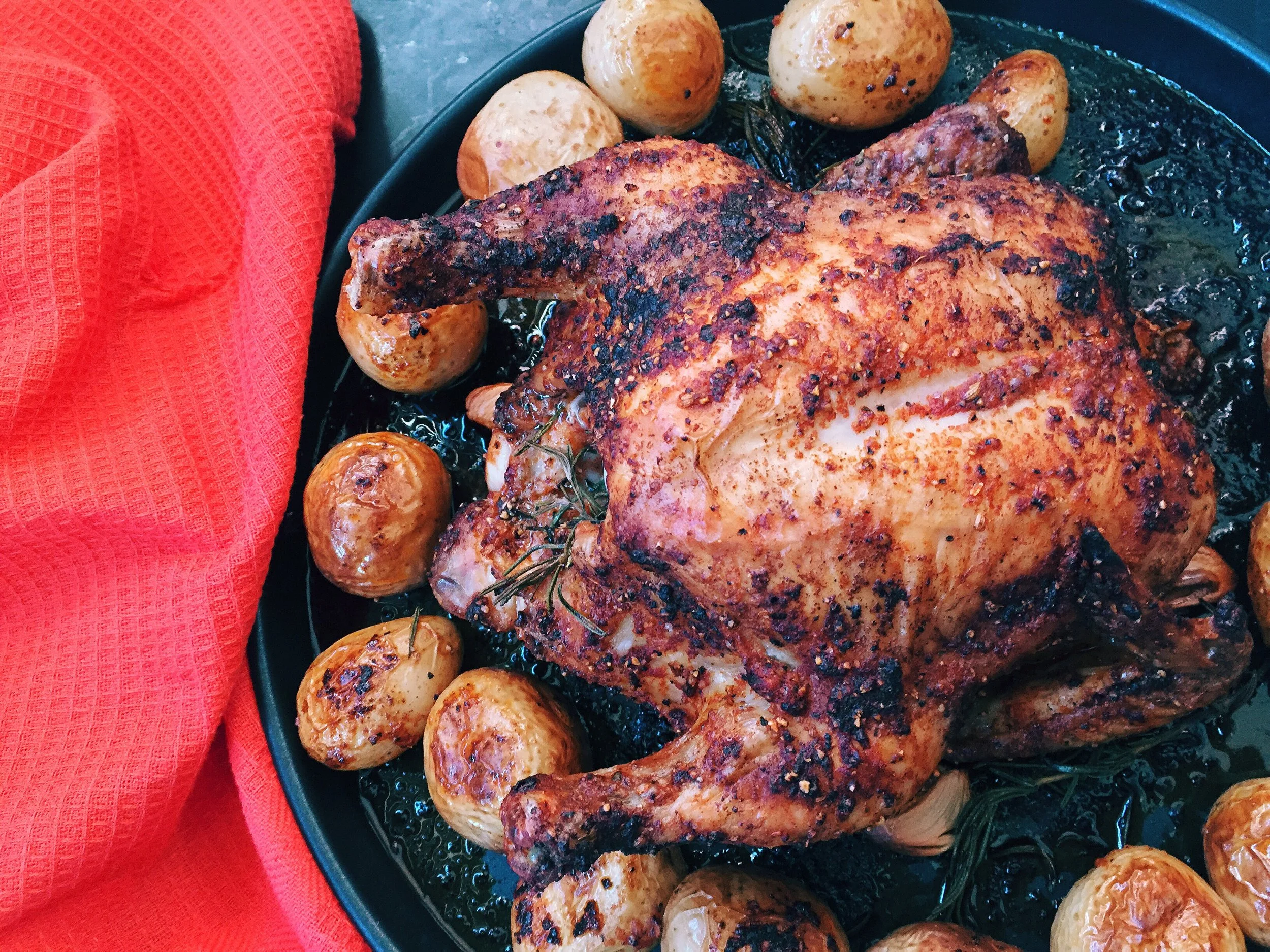 Five Spice Roasted Chicken