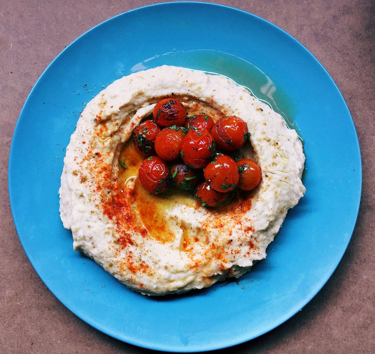 Hummus With Sesame Oil 