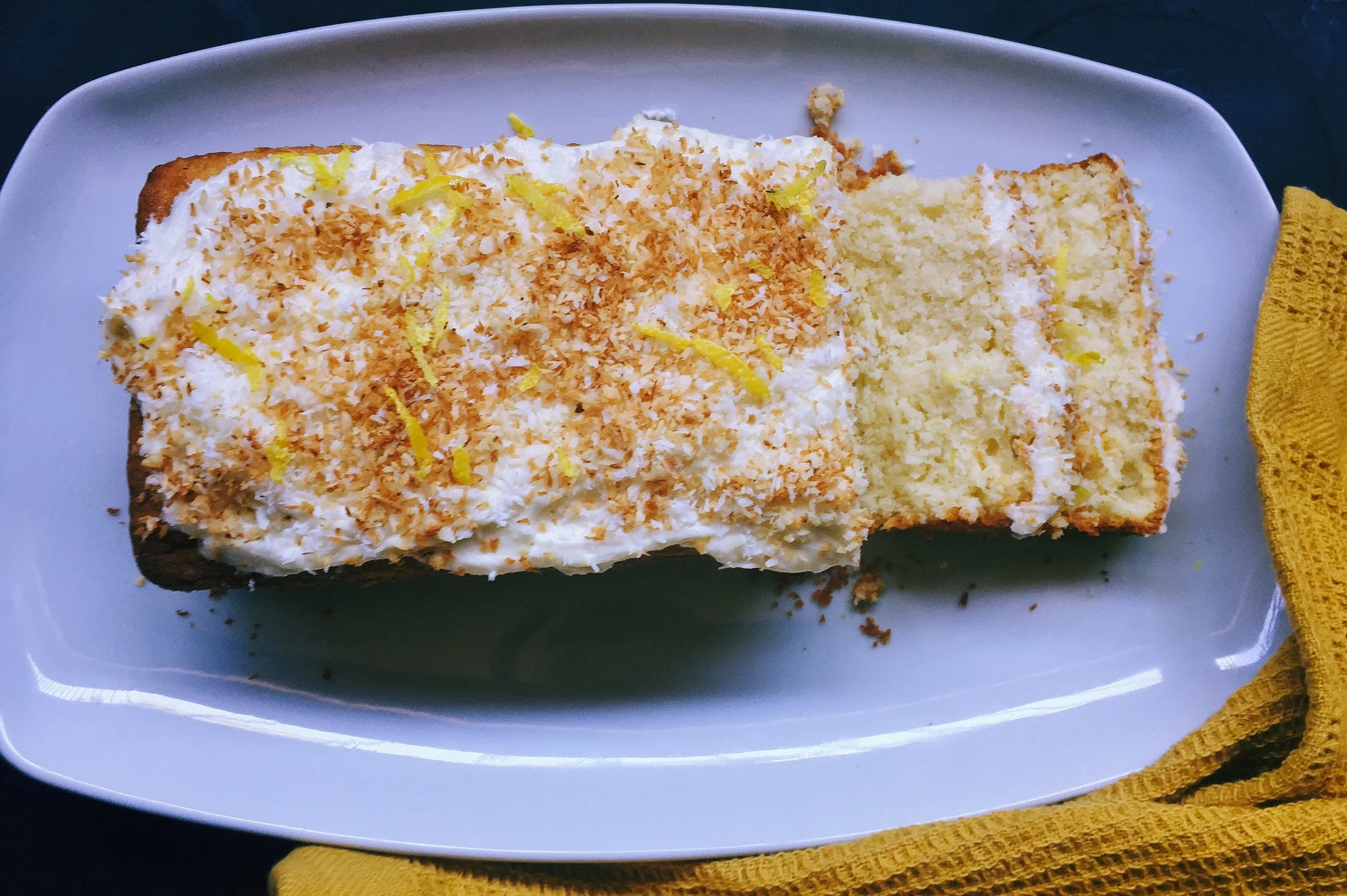 Lemon & Coconut Cake 