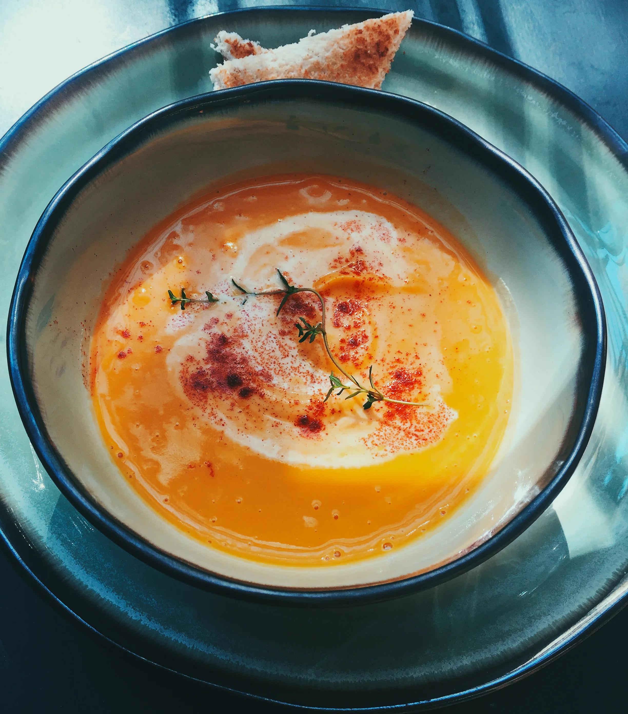 Butternut, Sweet Potato &amp; Carrot Soup