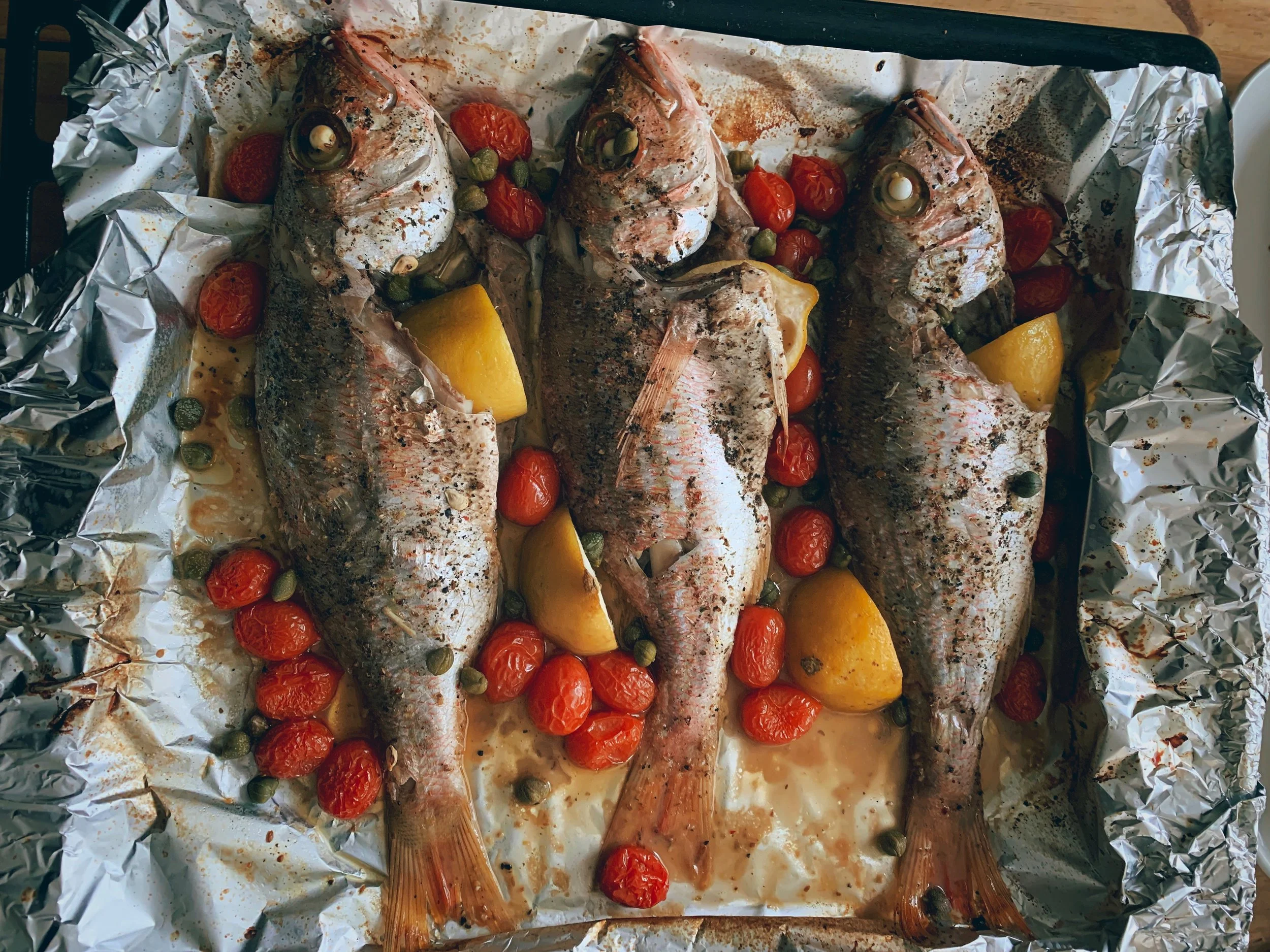 Oven Baked LineFish
