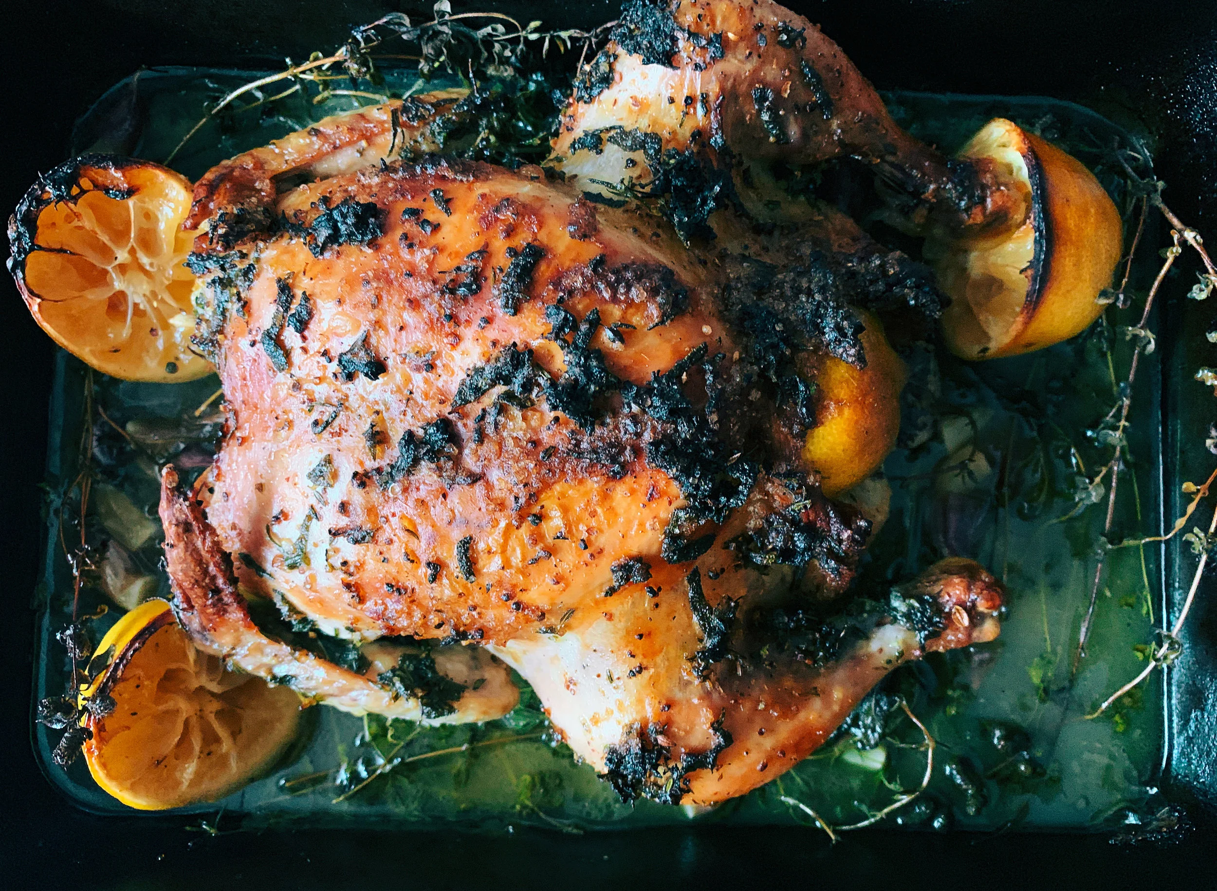 Lemon &amp; Herb Roasted Chicken 