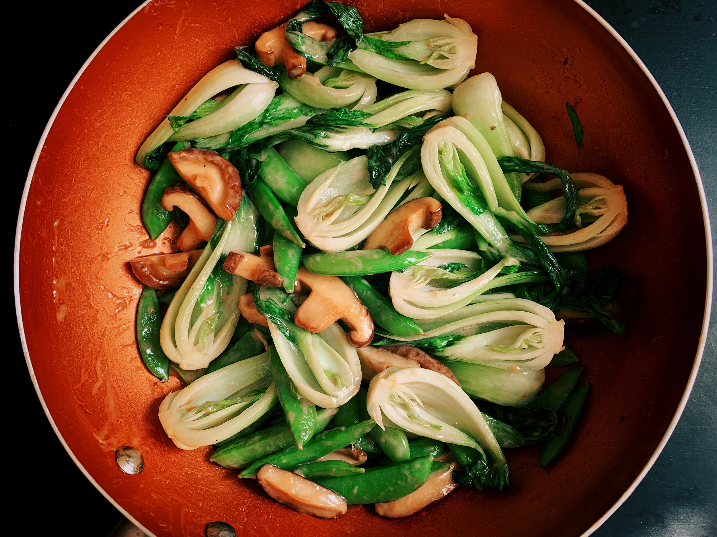 Stir Fried Vegetables in peanut sauce