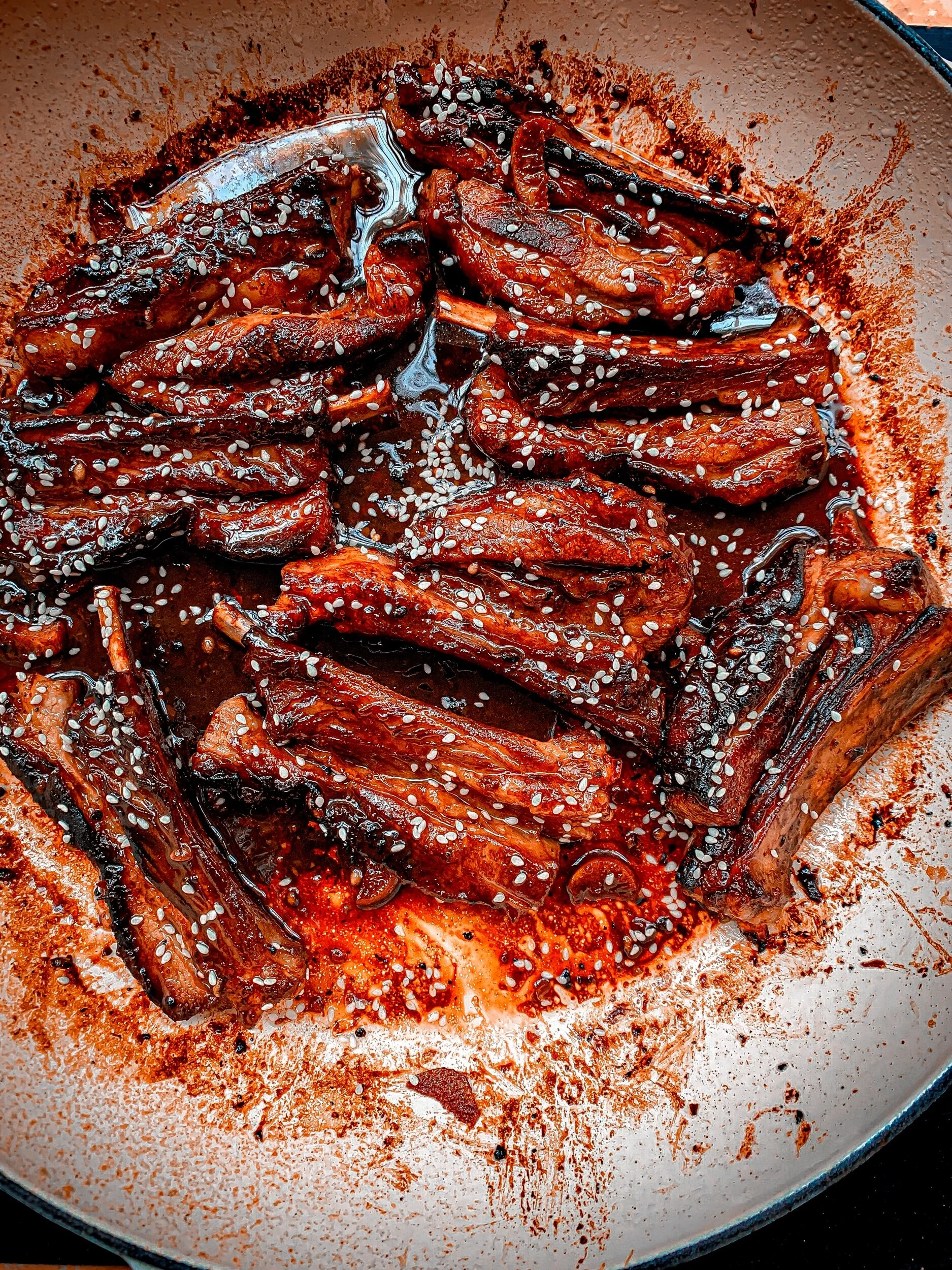 Sticky Lamb Riblets