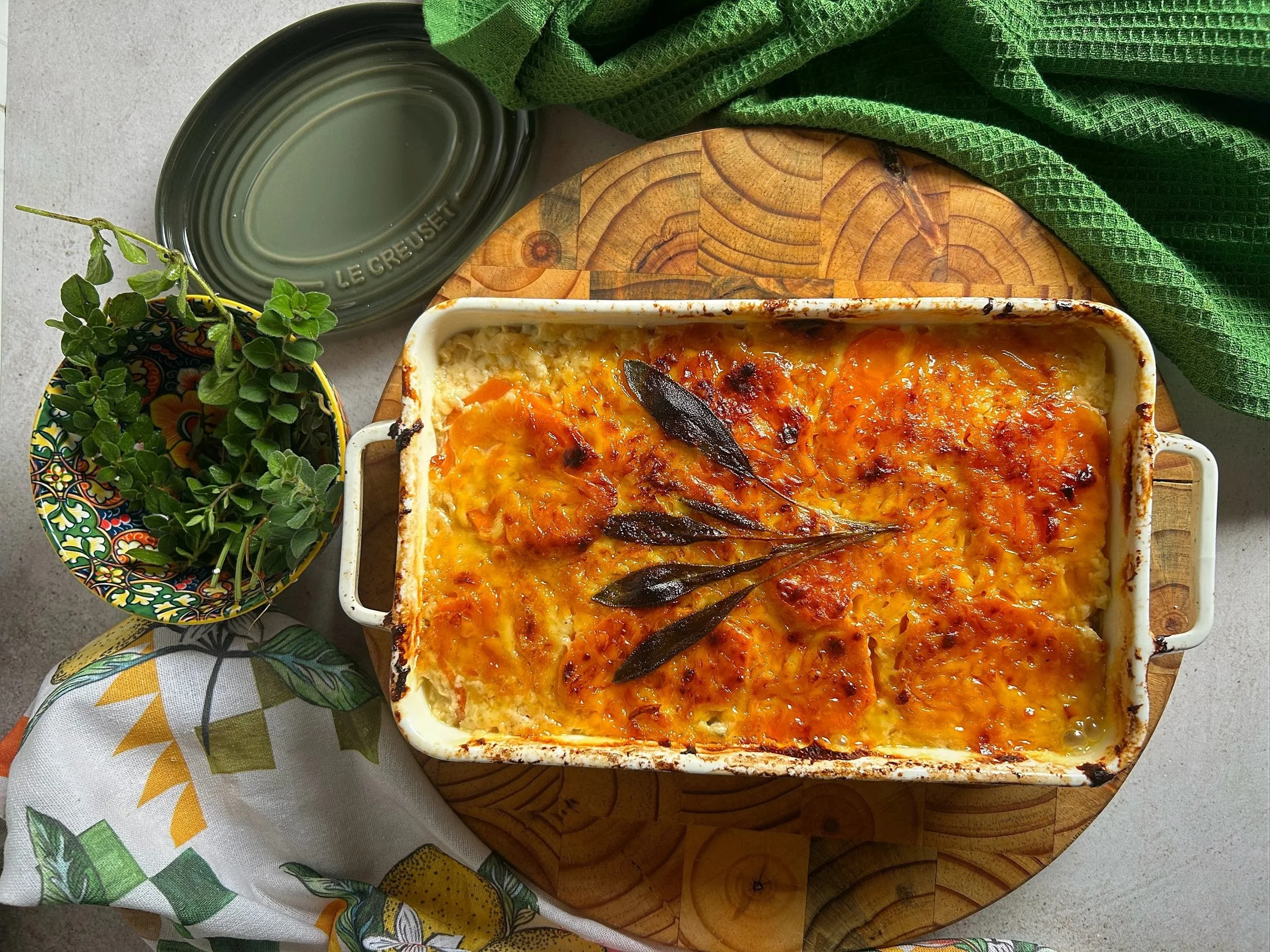 Sweet Potato Gratin
