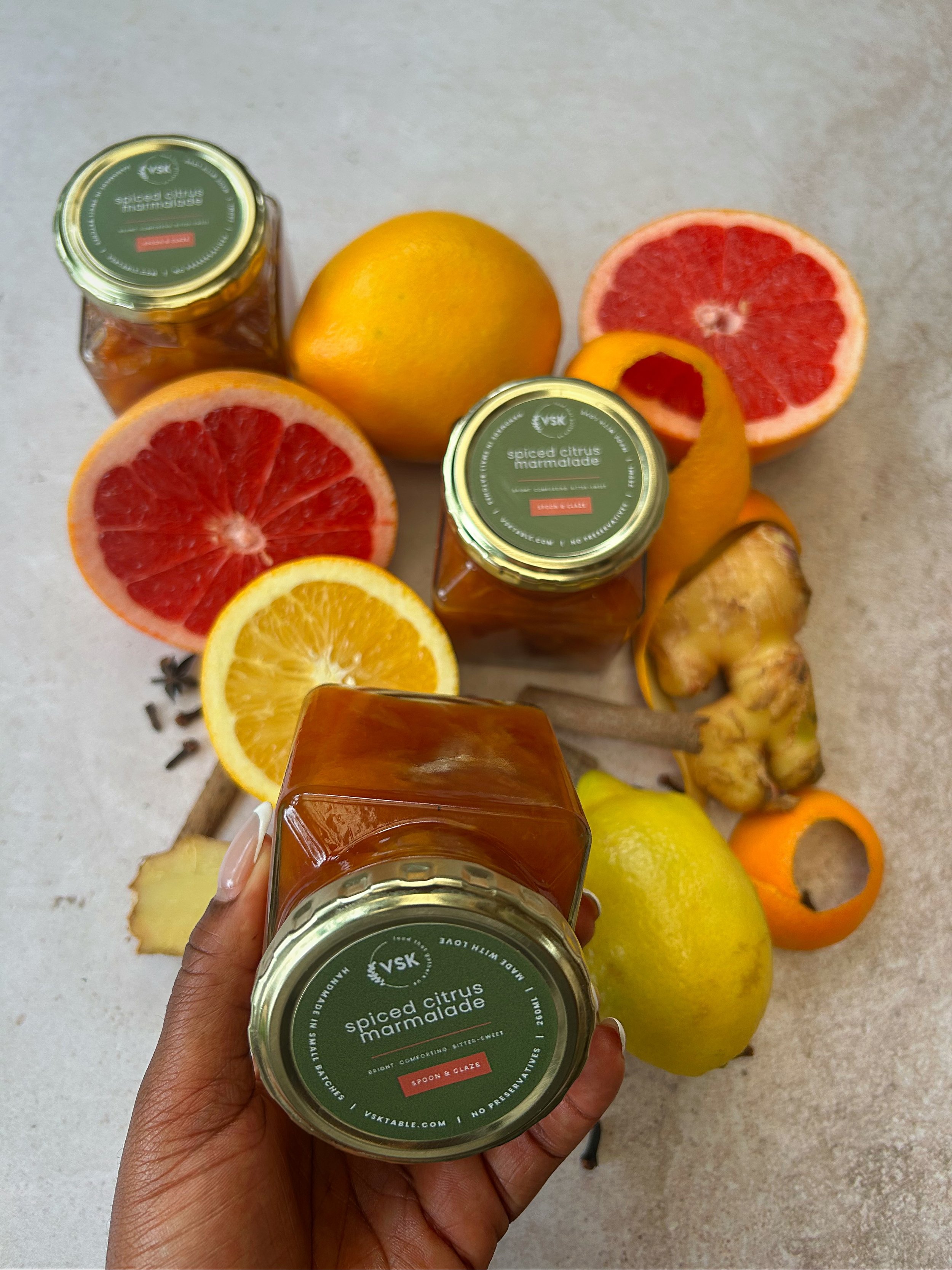 SPICED CITRYS MARMALADE 