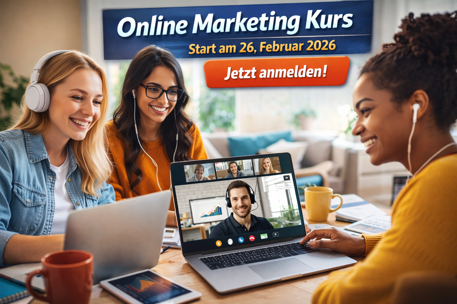 Online Marketing Ausbildung ab 26. Februar