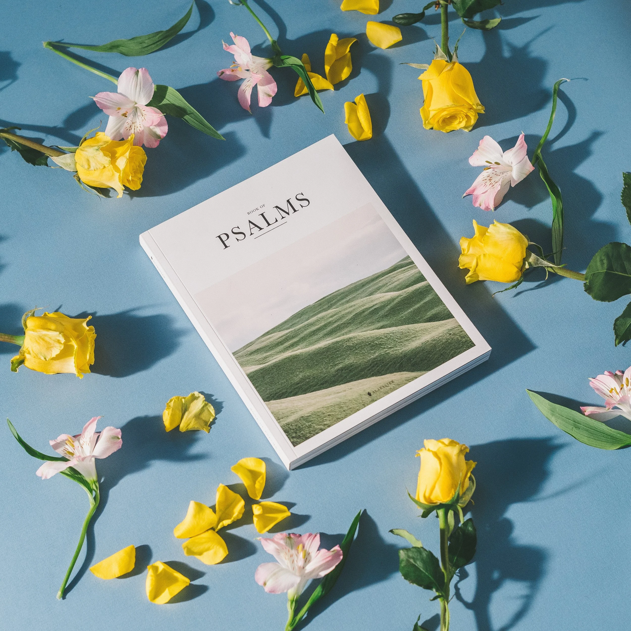 Book of Psalms on a background of flowers.jpg