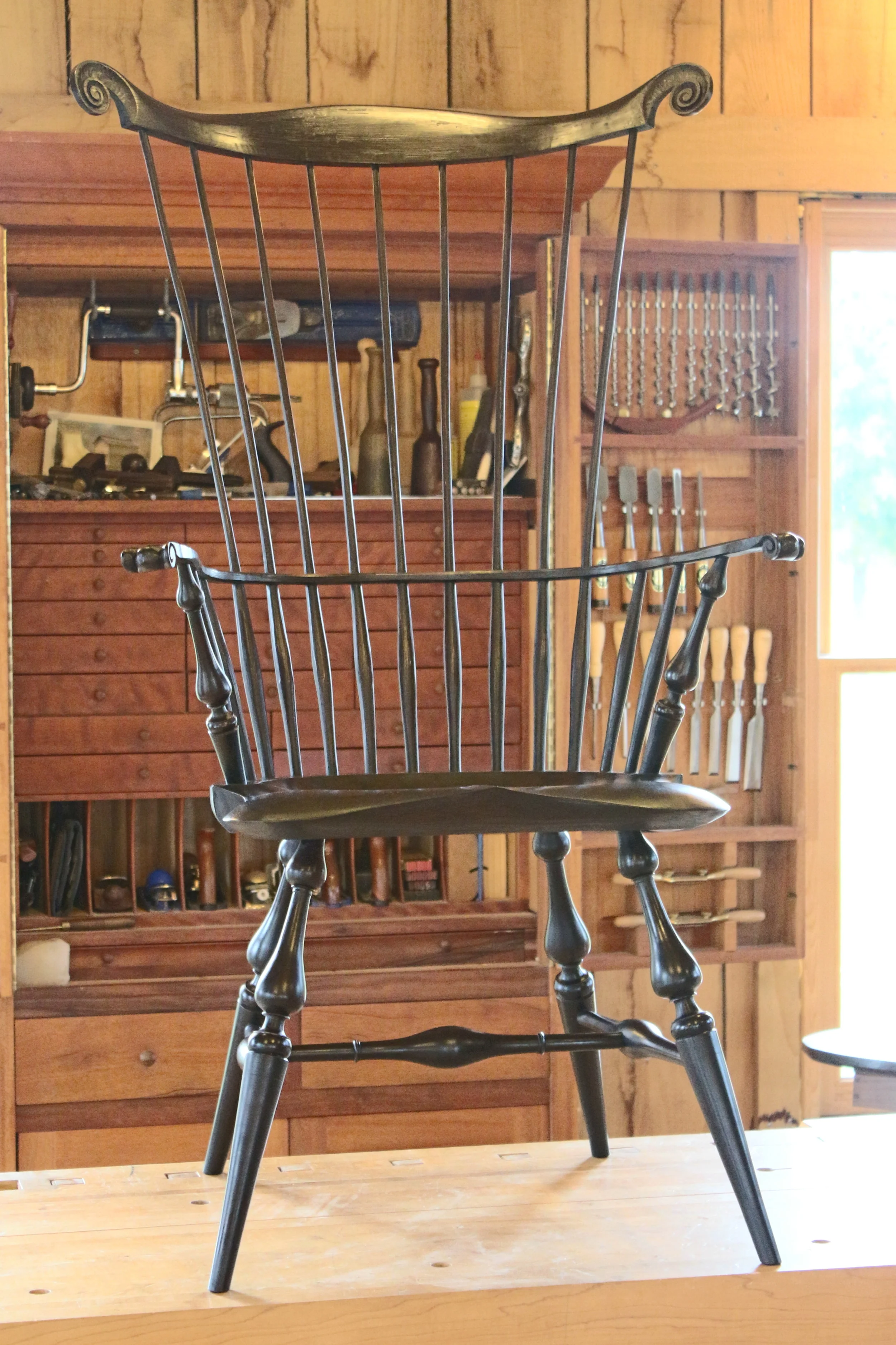 Comb Back Chair