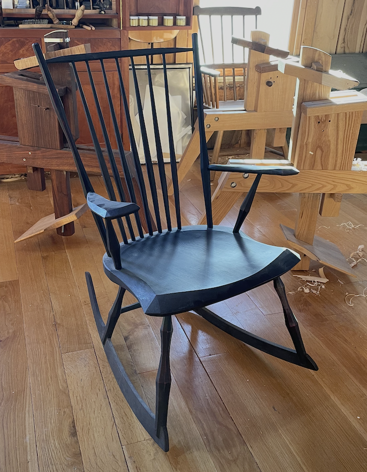 Democratic Arm Chair Rocker