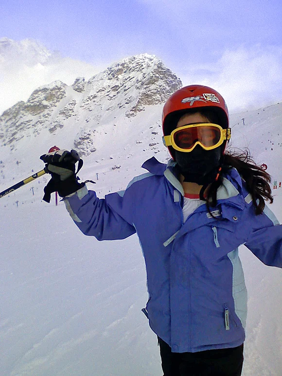 Skiing the Dolomiti, Siena at Cimo Uomo