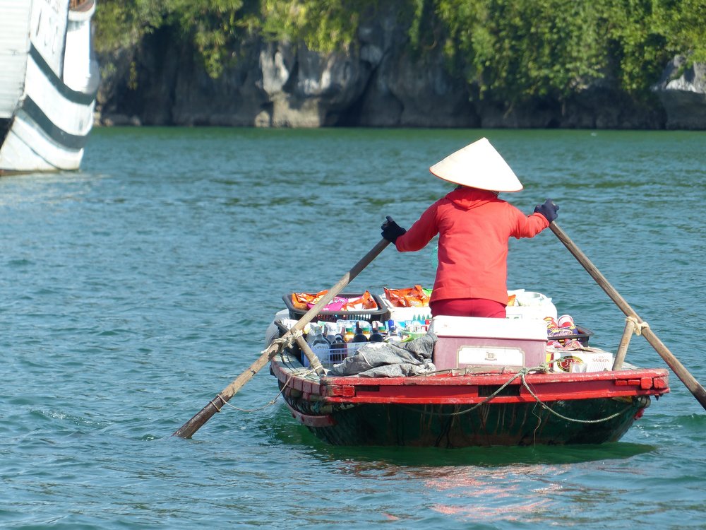 A convenience boat? in Halong Bay
