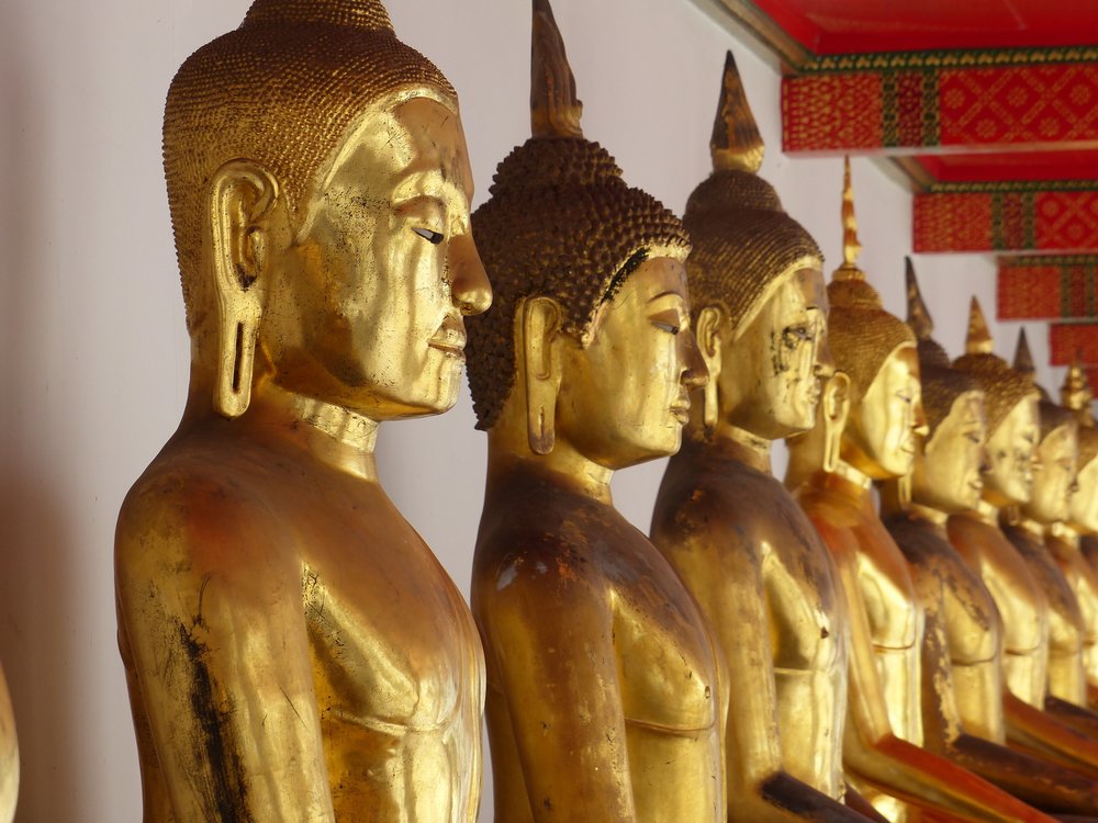 Collection of Buddhas at Wat Pho, Bangkok