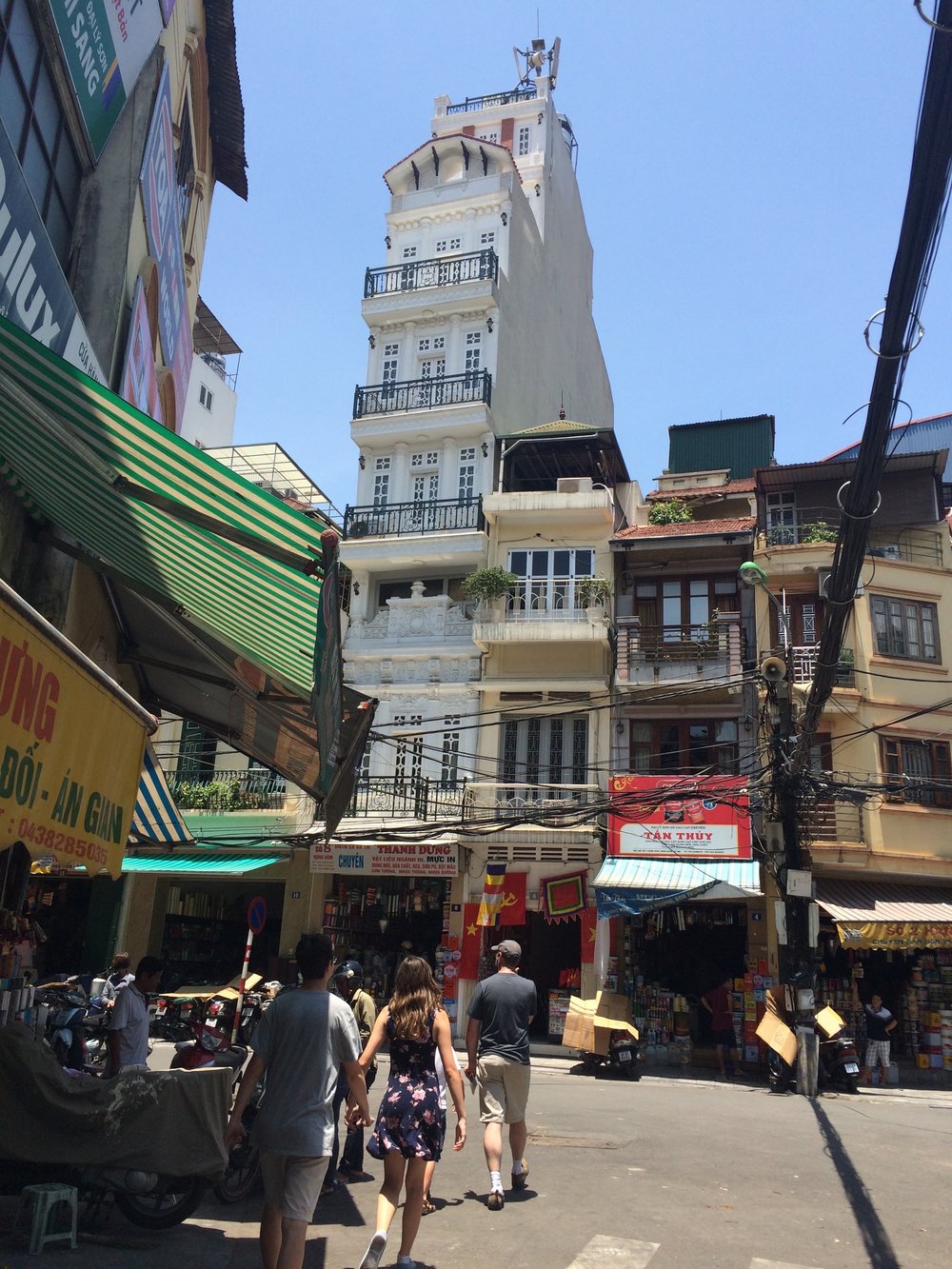 Why are buildings so tall and skinny in Hanoi?