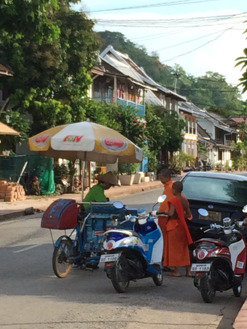 So monks can get ice cream, listen to ipods, and take selfies?