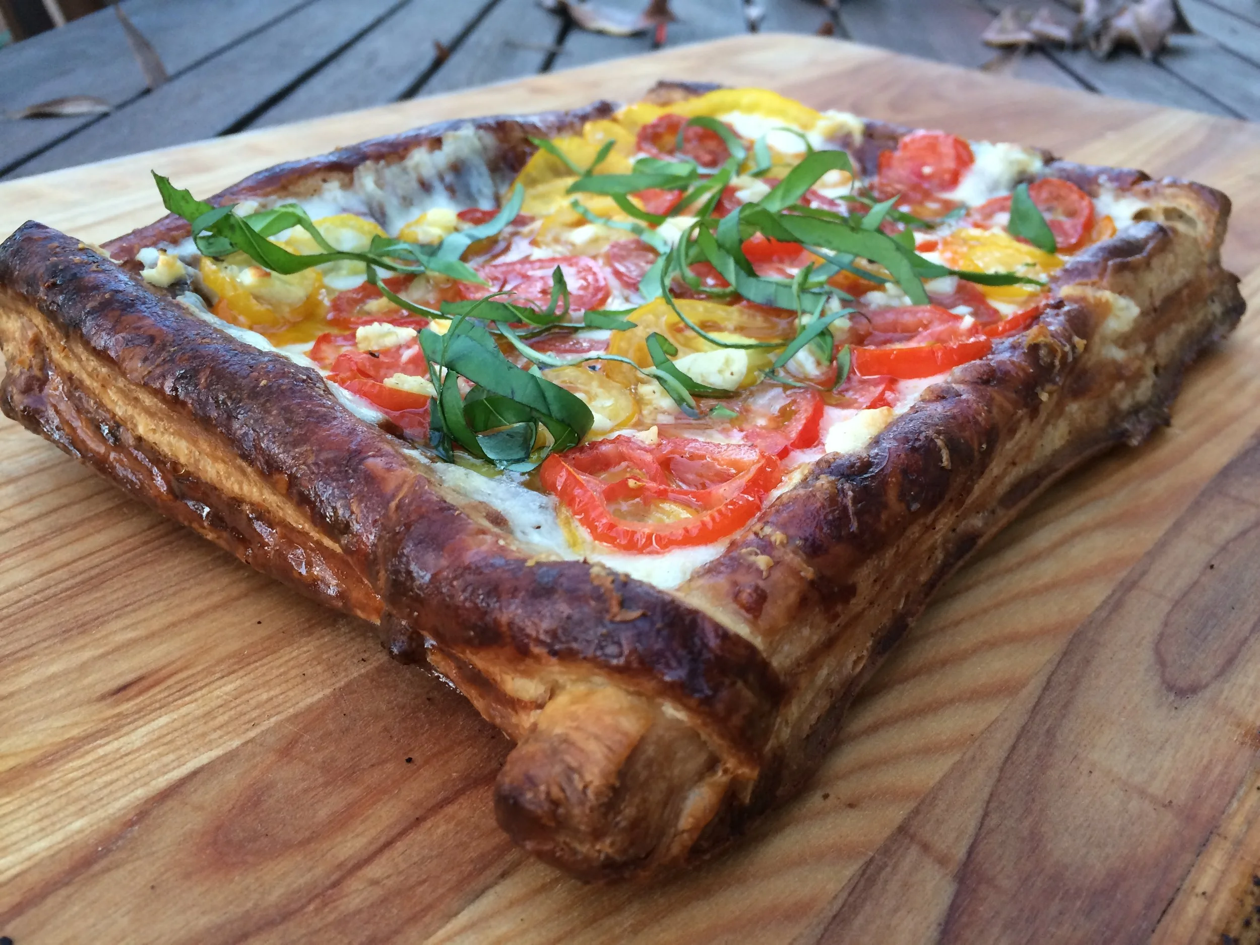 Tomato-Mozzarella Tart