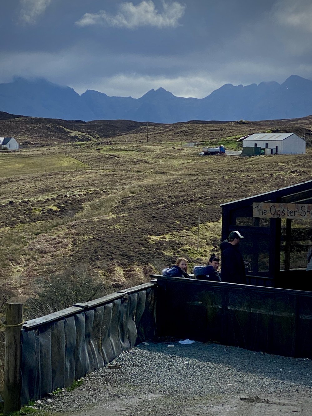 dining on isle of skye, scotland