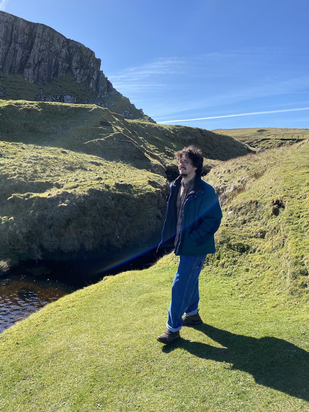 family hiking vacation to isle of skye, scotland