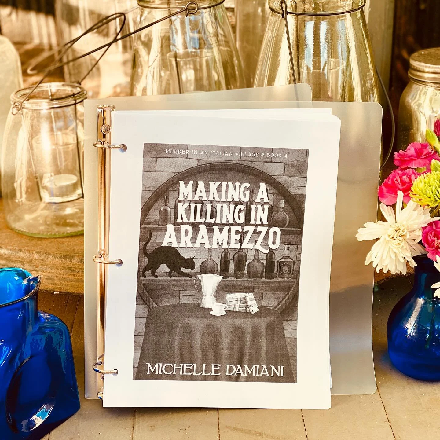 Draft of the upcoming installment of my &ldquo;Murder in an Italian Village&rdquo; series is now with editors! And it&rsquo;s about time, too, as the zillions of piles of dirty and clean laundry have blurred into one mega-pile screaming for attention
