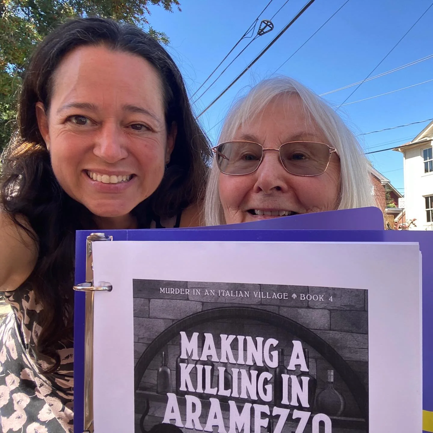 My book survived its next round of editing! So much fun to gab about Aramezzo while sipping coffee. Kris has loads of opinions about what she wants to happen, but I&rsquo;m keeping mum 😊 Here&rsquo;s her blurb: &ldquo;Come sit at the town bar with a
