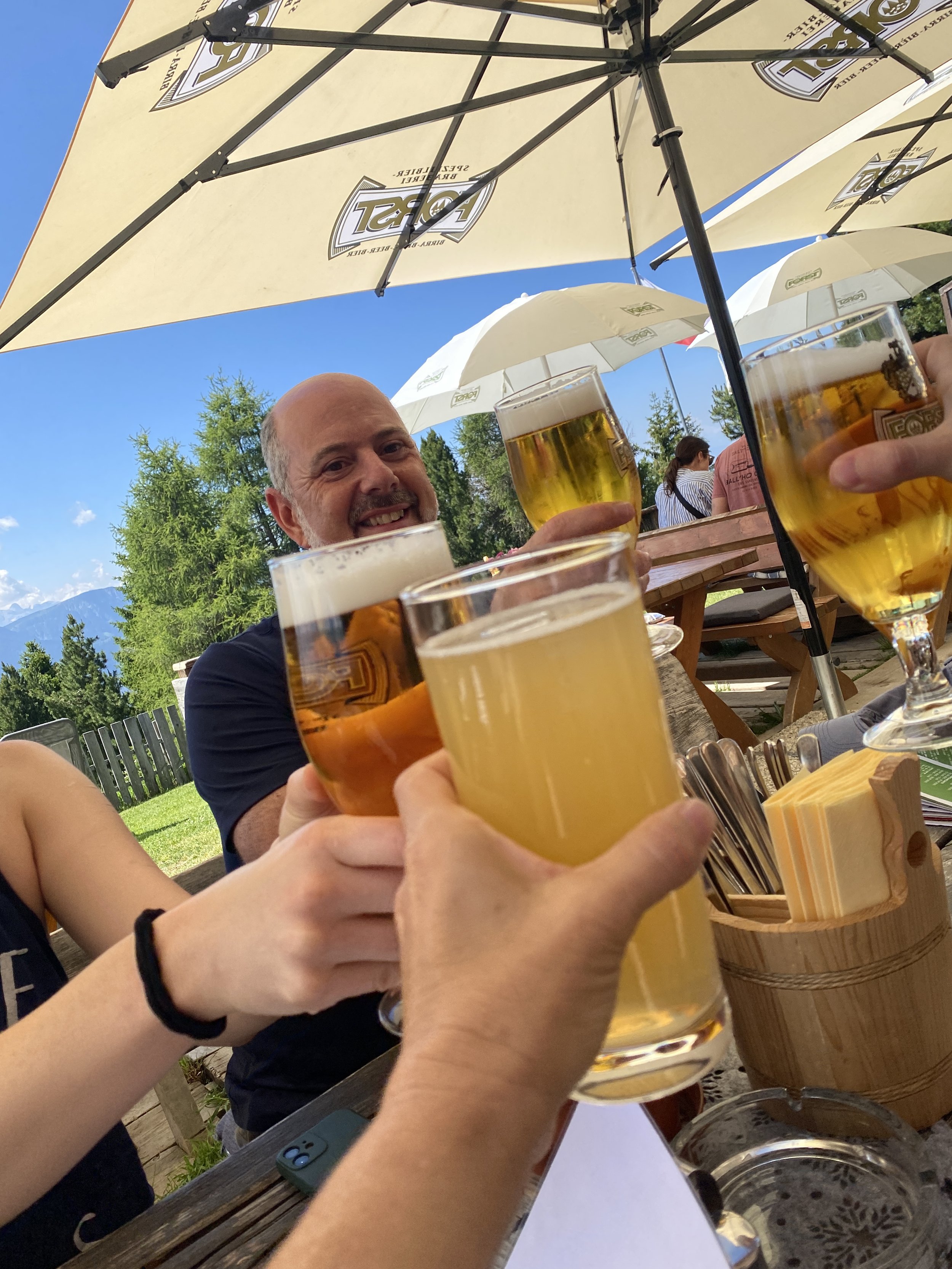 family fun in the Italian alps