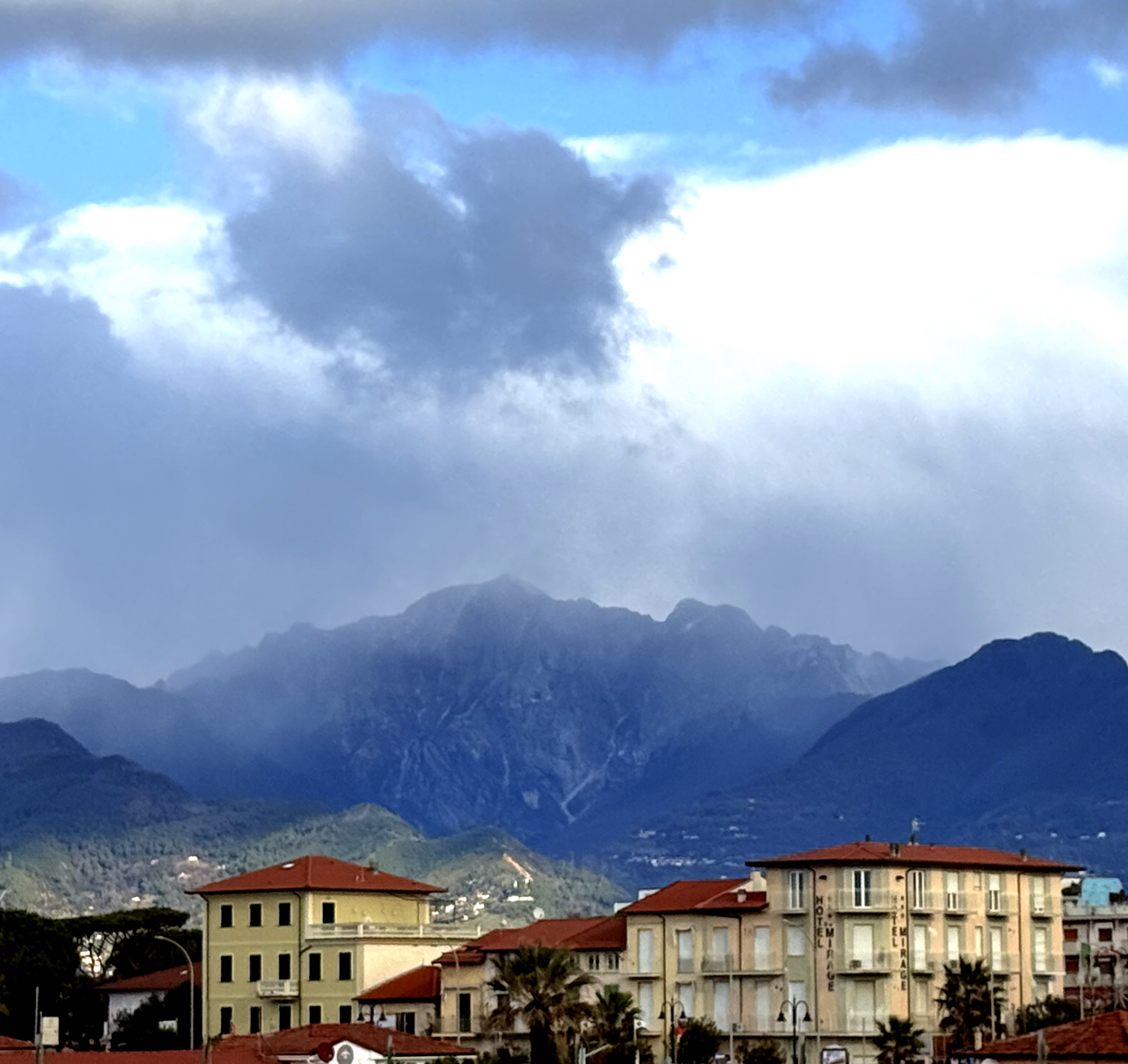 sea meets mountains in Pietrasanta in undiscovered Tuscany