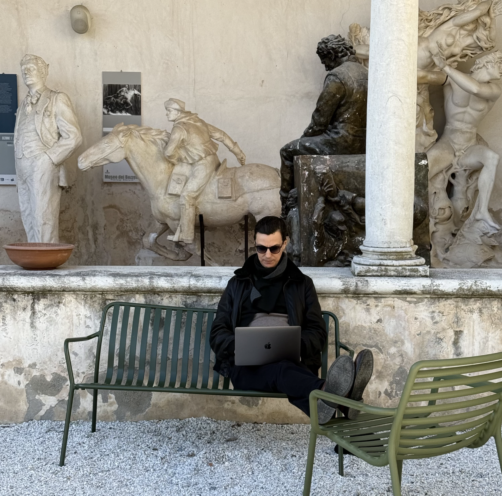 marble works in pietrasanta, an undiscovered area of Tuscany, Italy