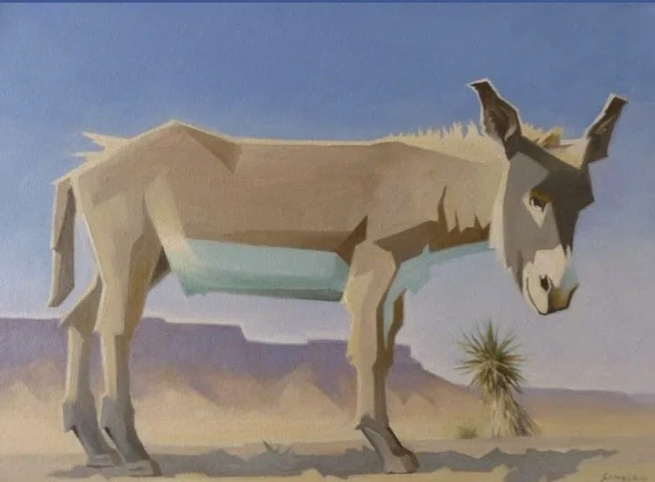 Lonesome Burro - SOLD