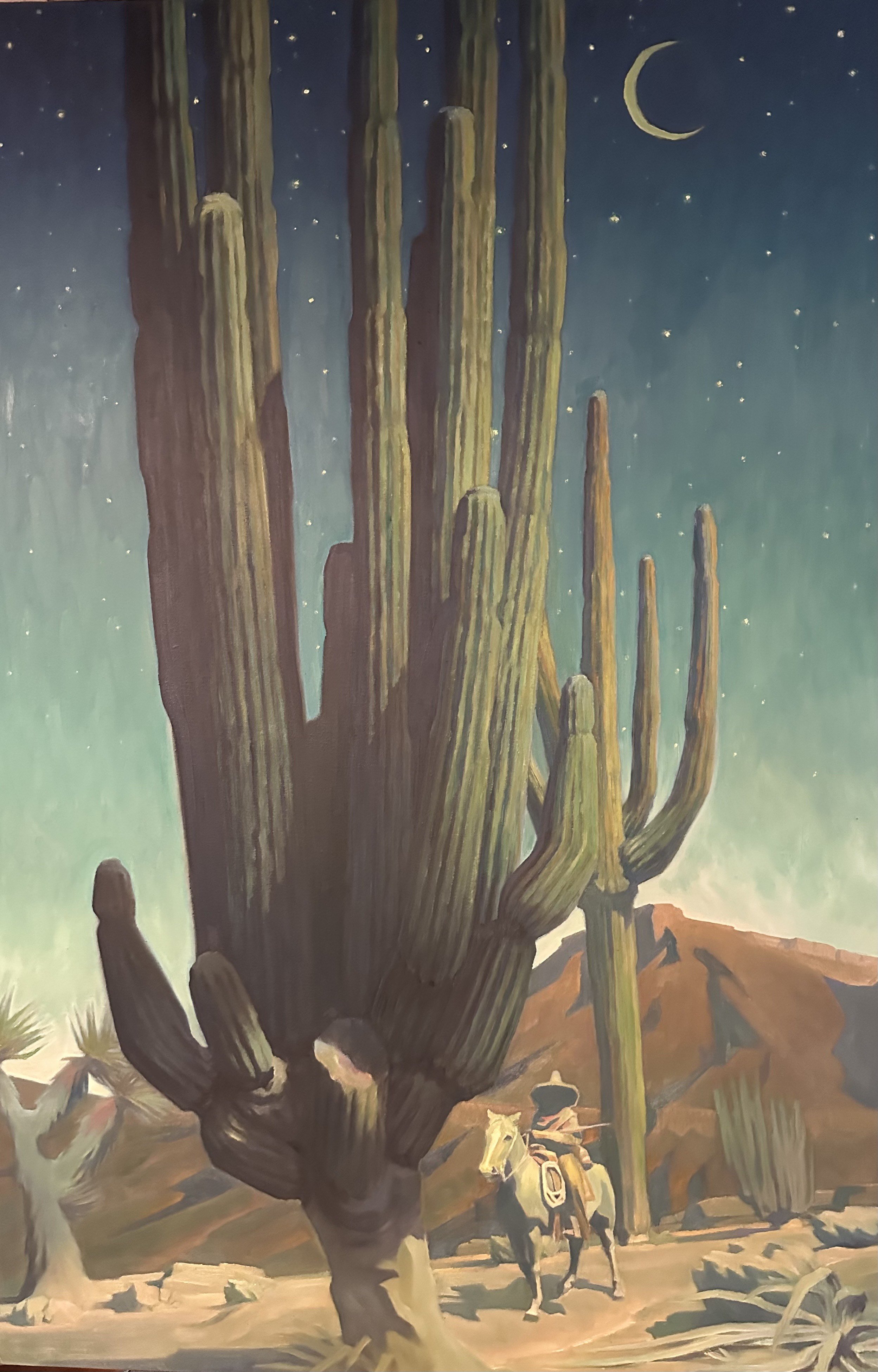  The Giant at Dusk  60x40 