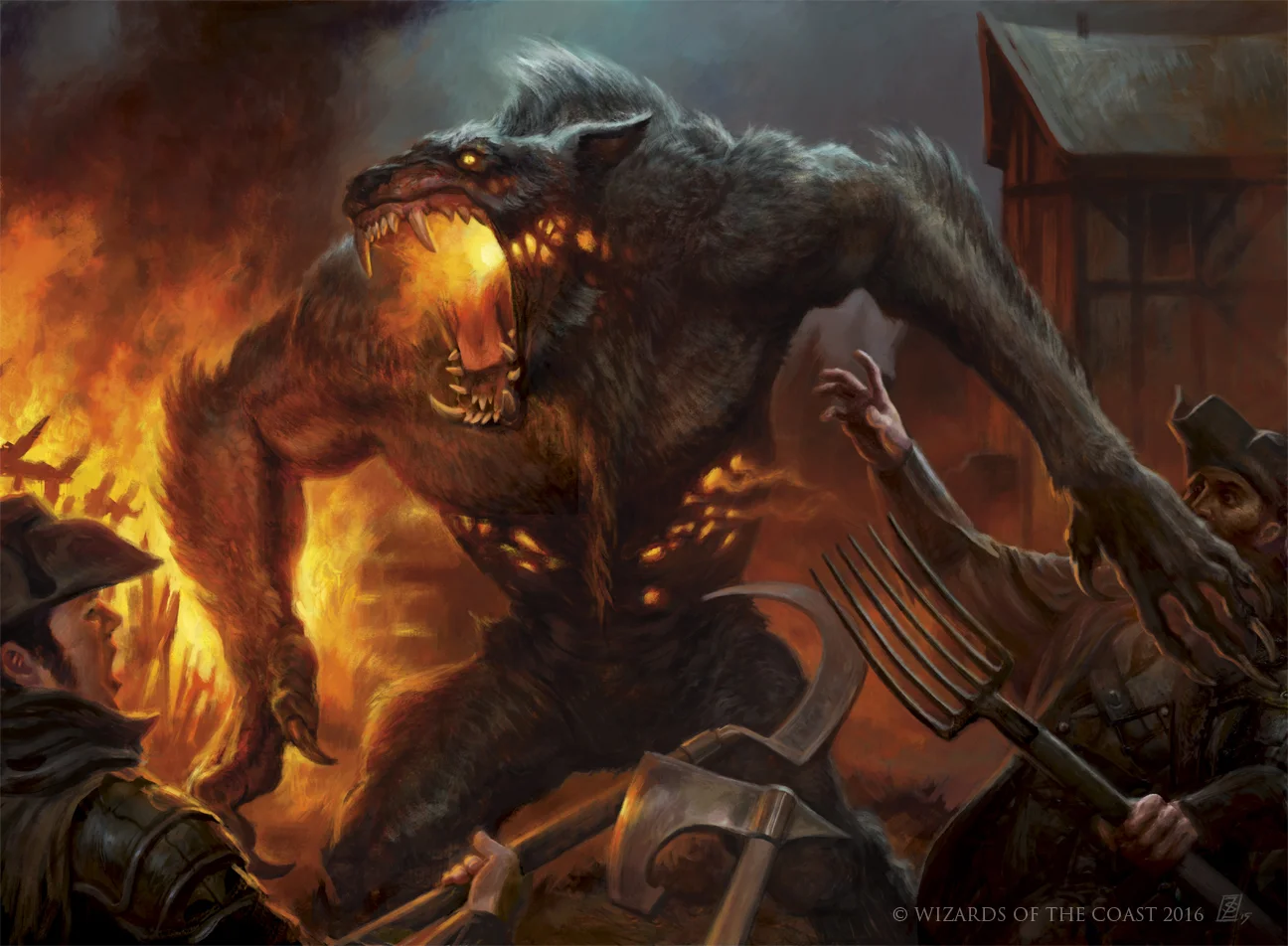 Smoldering Werewolf
