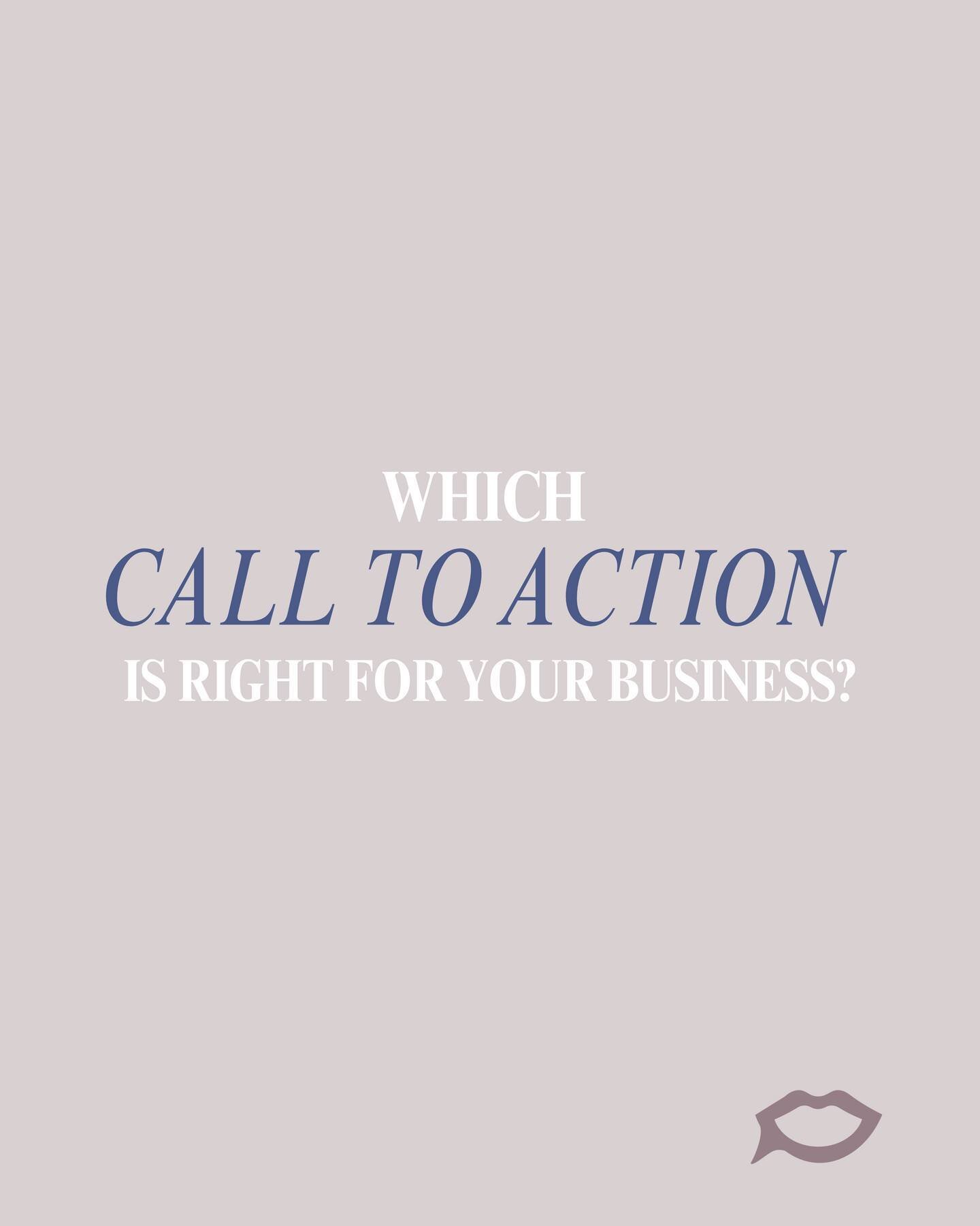 Selecting a call to action for your business: a small decision with a big impact on your business' success. 

#CTA #SMM #YallaPR #MarketingAgency #ColumbusGeorgia #socialmediaagency