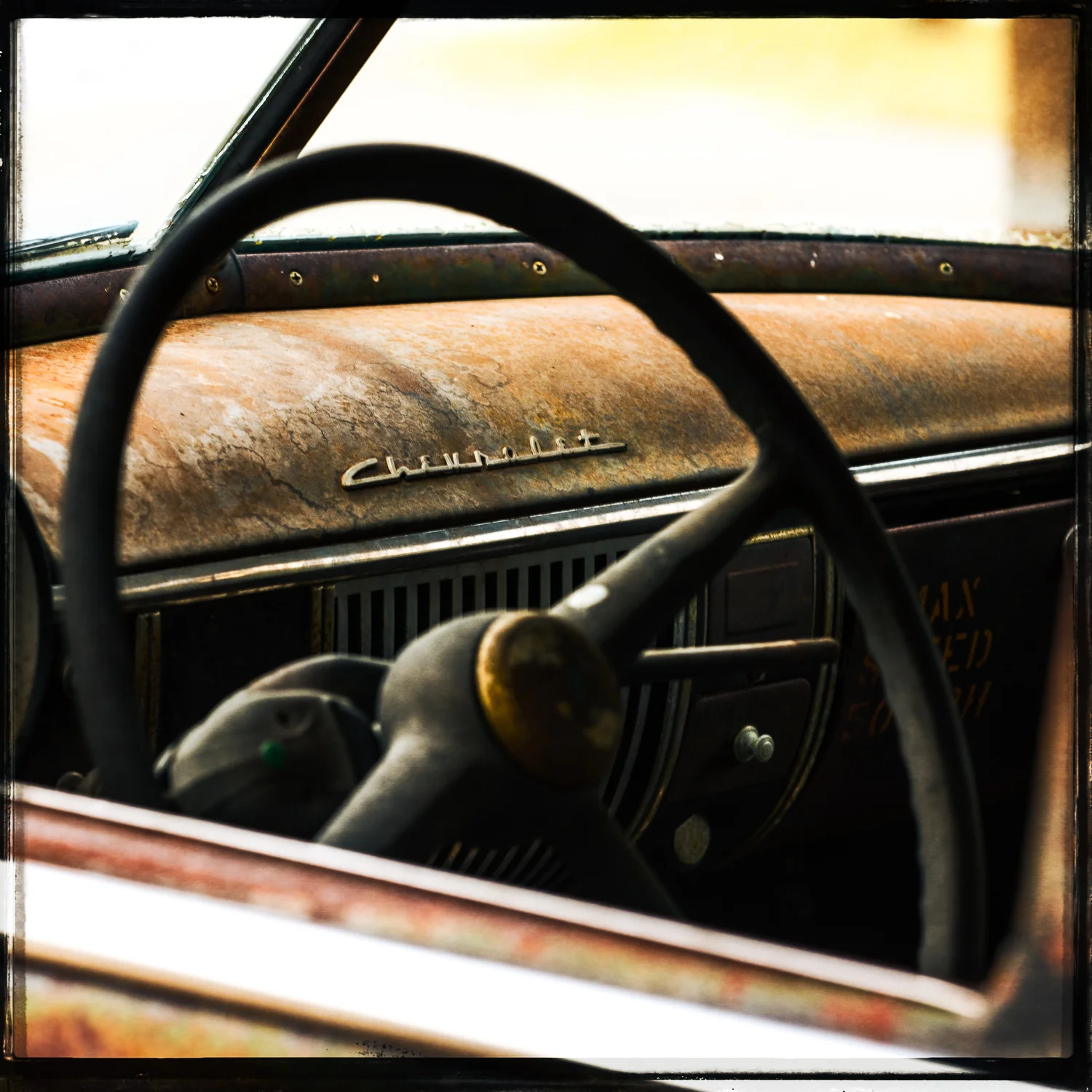 1950 Chevrolet Sedan Interior