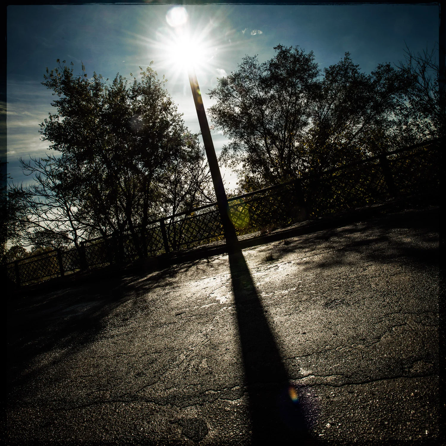 Ghost Lamp Post