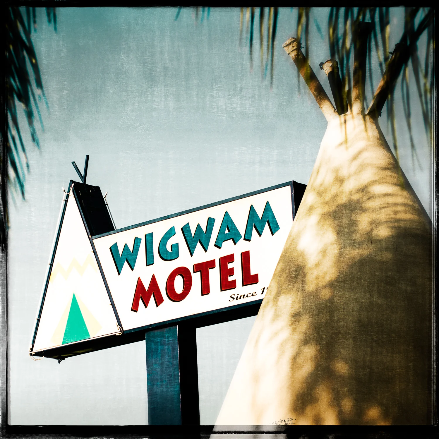 Wigwam Village #7 Sign