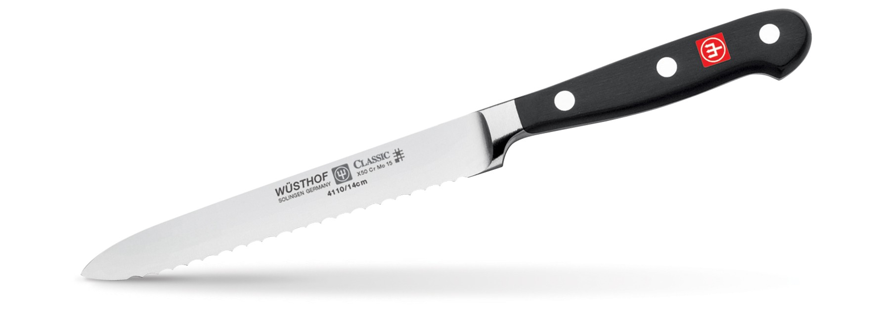 Wusthof Classic 5 Inch Serrated Utility Salami Knife The Chef S Shop