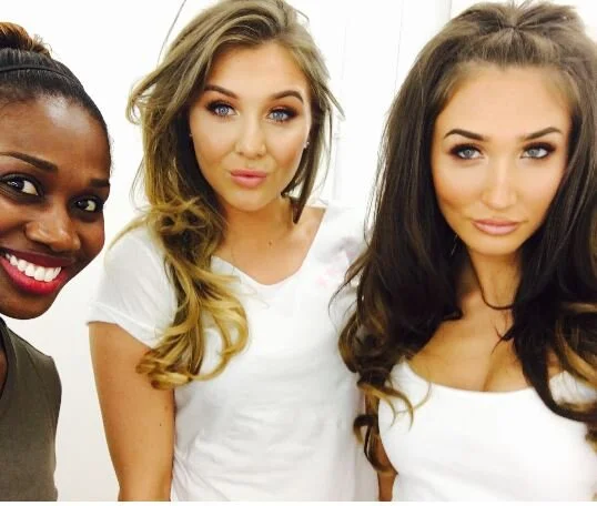 Megan McKenna in white vest top.JPG