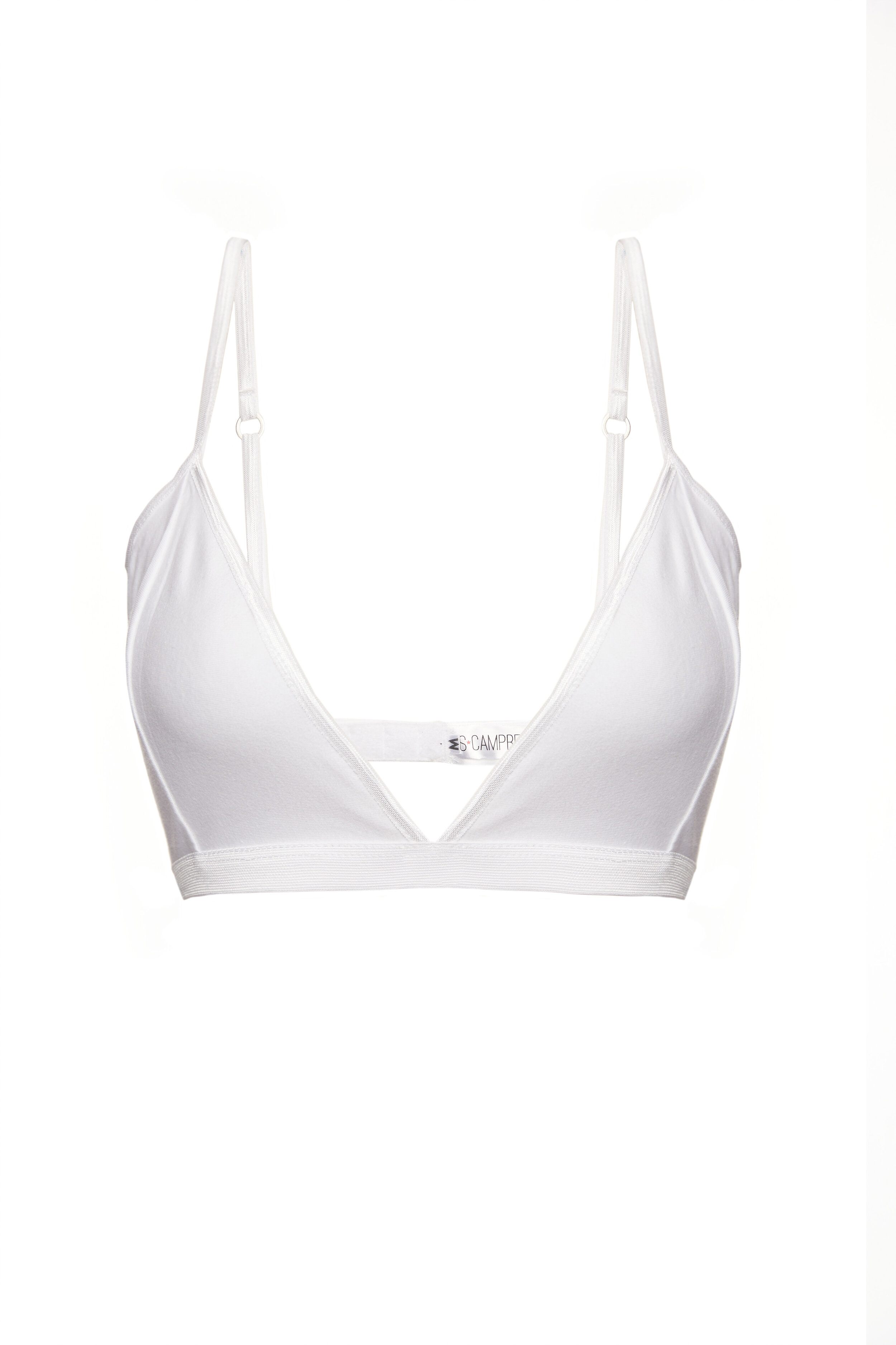All White bralette