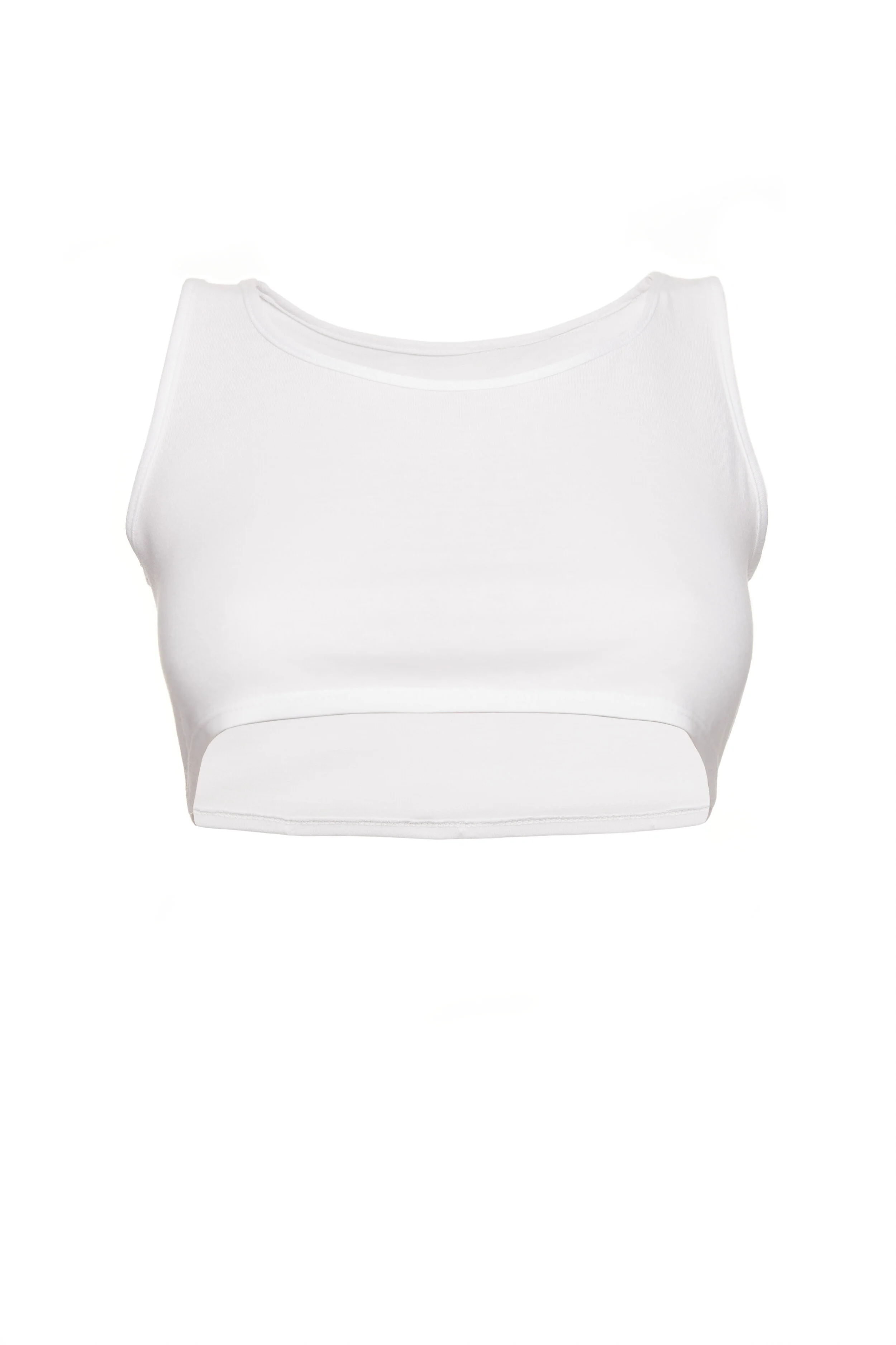 WHITE COTTON CROPPED TANK £25.JPG