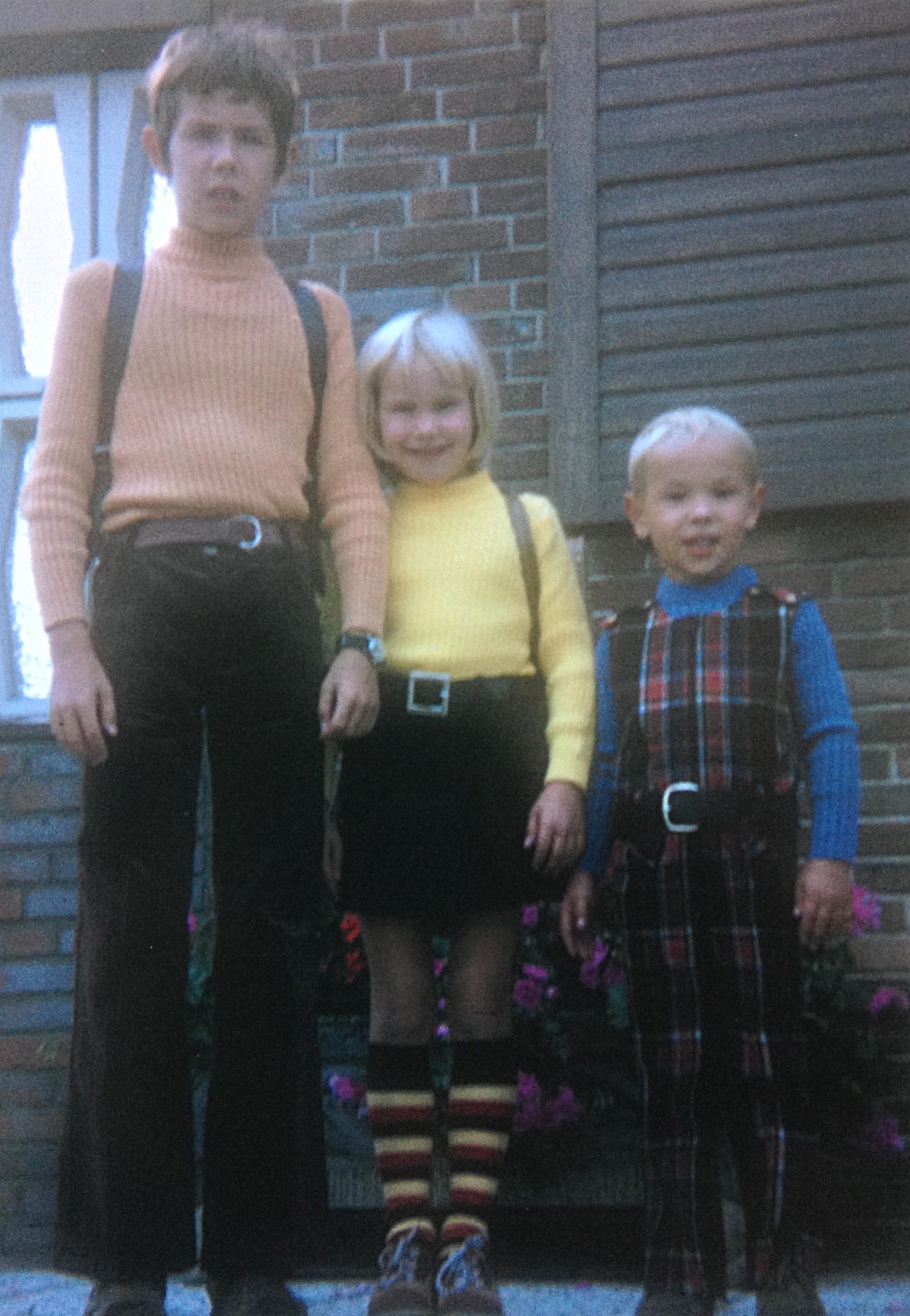  Host Siblings: Arne, Ariane and Ole Eggert, 1972. 