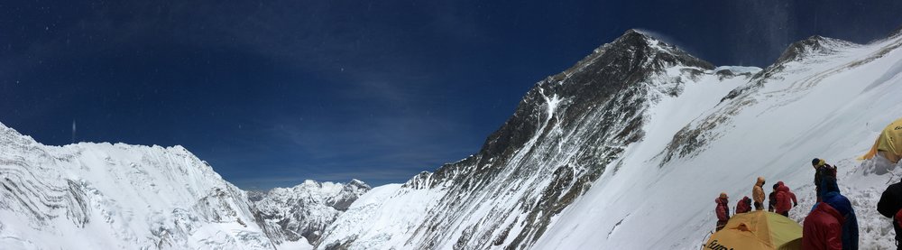 Everest as seen from Camp III