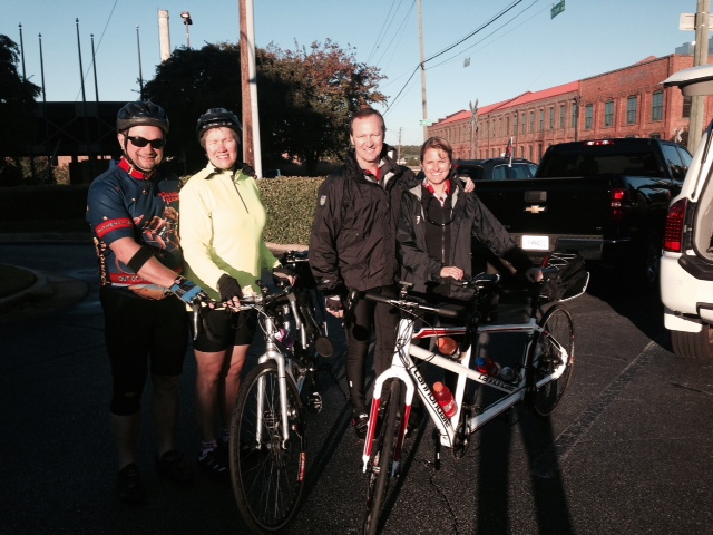 Chris and Cheryl Horacek, and friends.