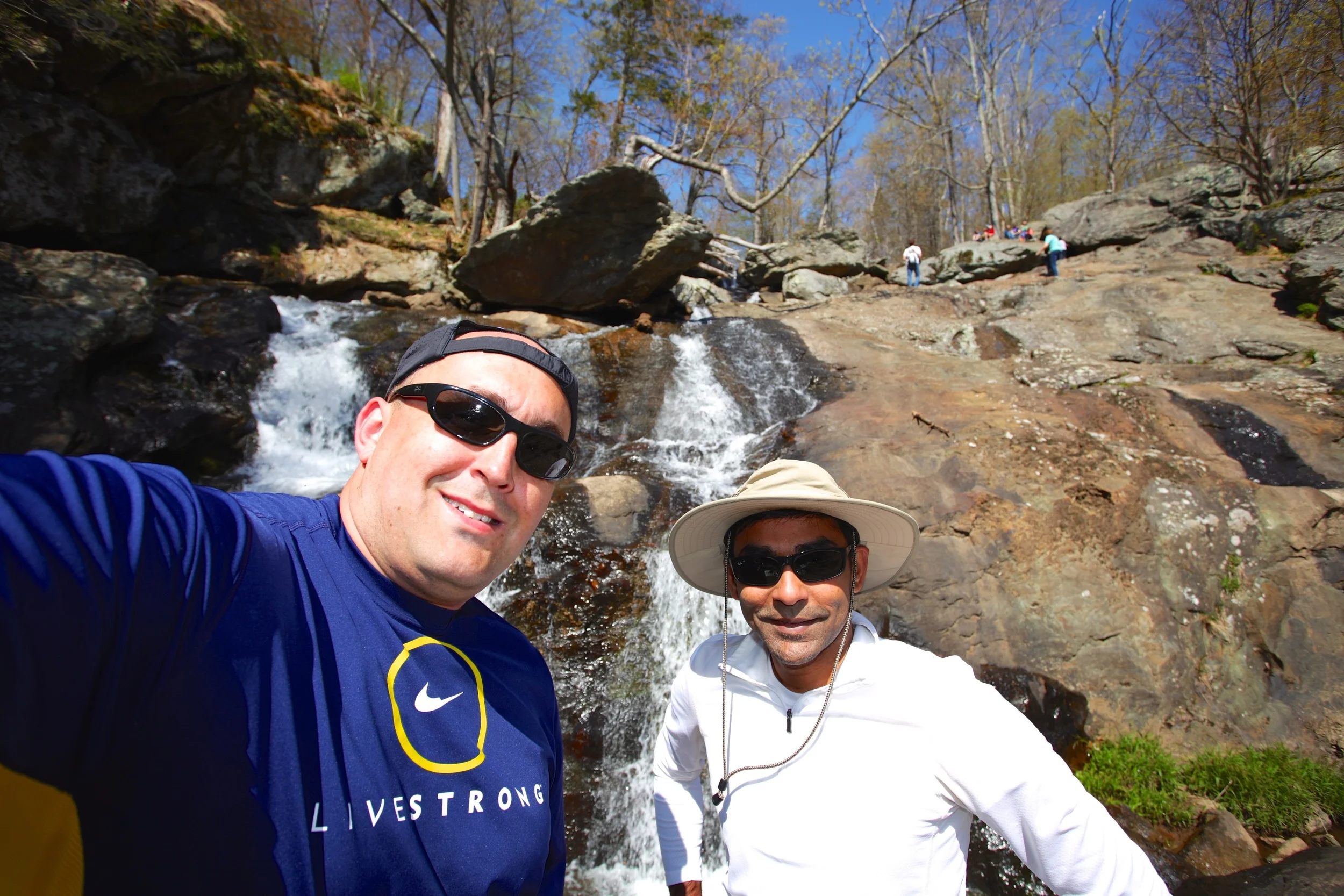 Hiking with Amit, Spring 2013.