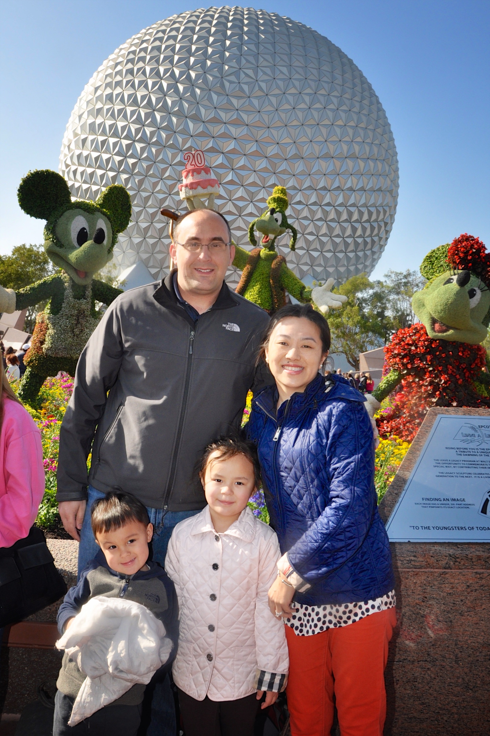 At DisneyWorld, Spring Break 2013