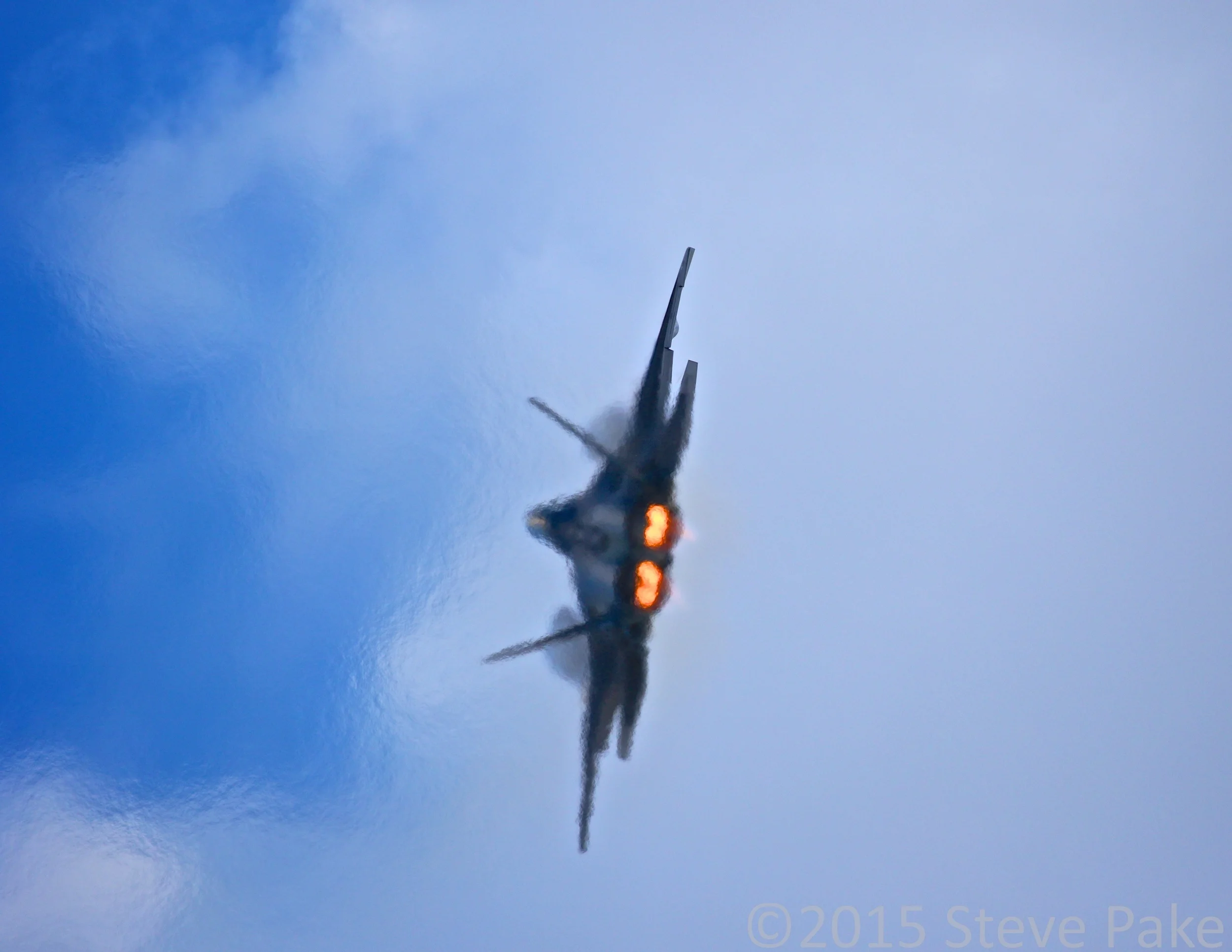 Joint Base Andrews Air Show 2015, F-22 Raptor Aerial Demonstration, Canon 7D Mark II and 100-400mm lens