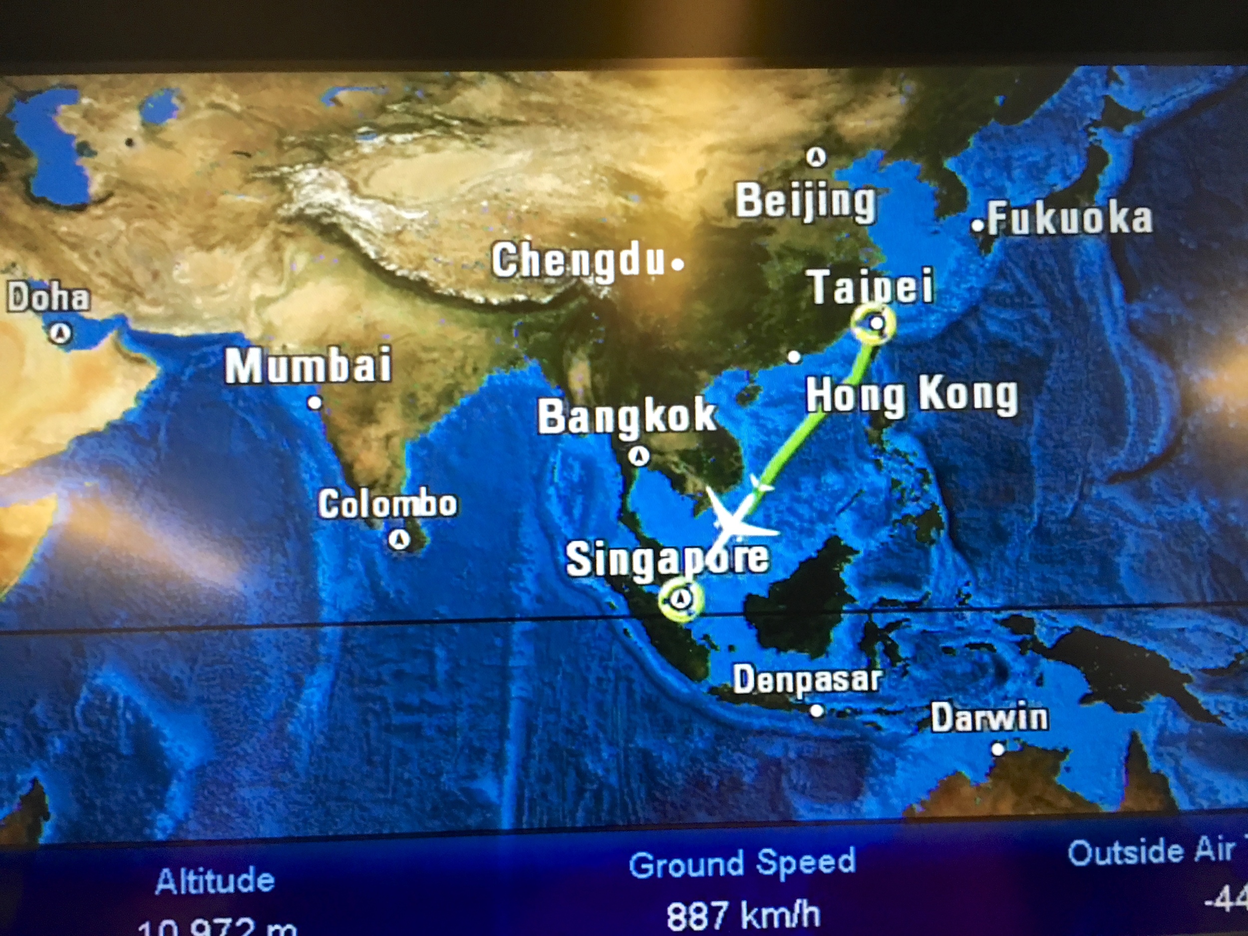 Singapore is here. Be honest, could you have found this on a map? :)
