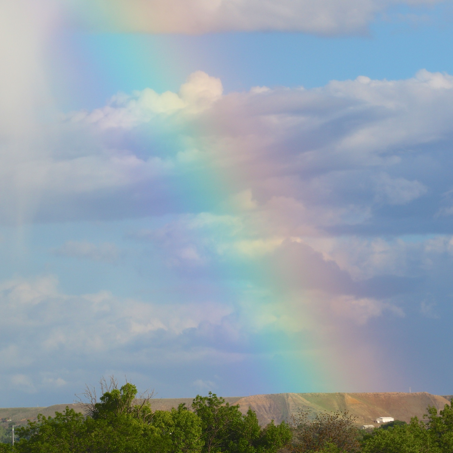 The only opportunity that I had to meet Jordan in person was on May 8th, 2016, as he returned home to Grand Junction after his brain surgery, one month to the day before he died. The minute he was home, this rainbow appeared over Grand Junction. I think angels were guiding Jordan on his way up.