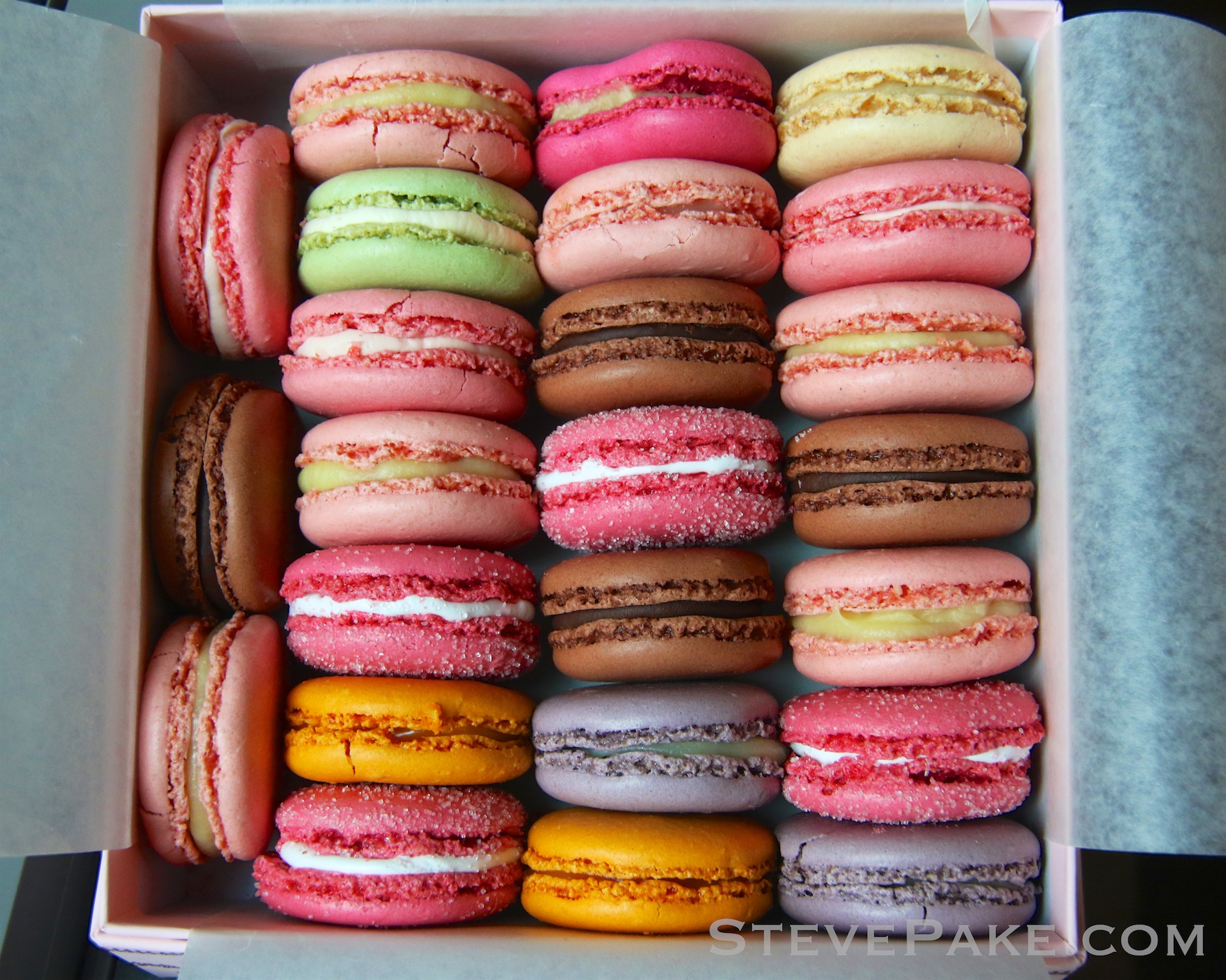 Of course we swung by Laduree's for macaroons! 