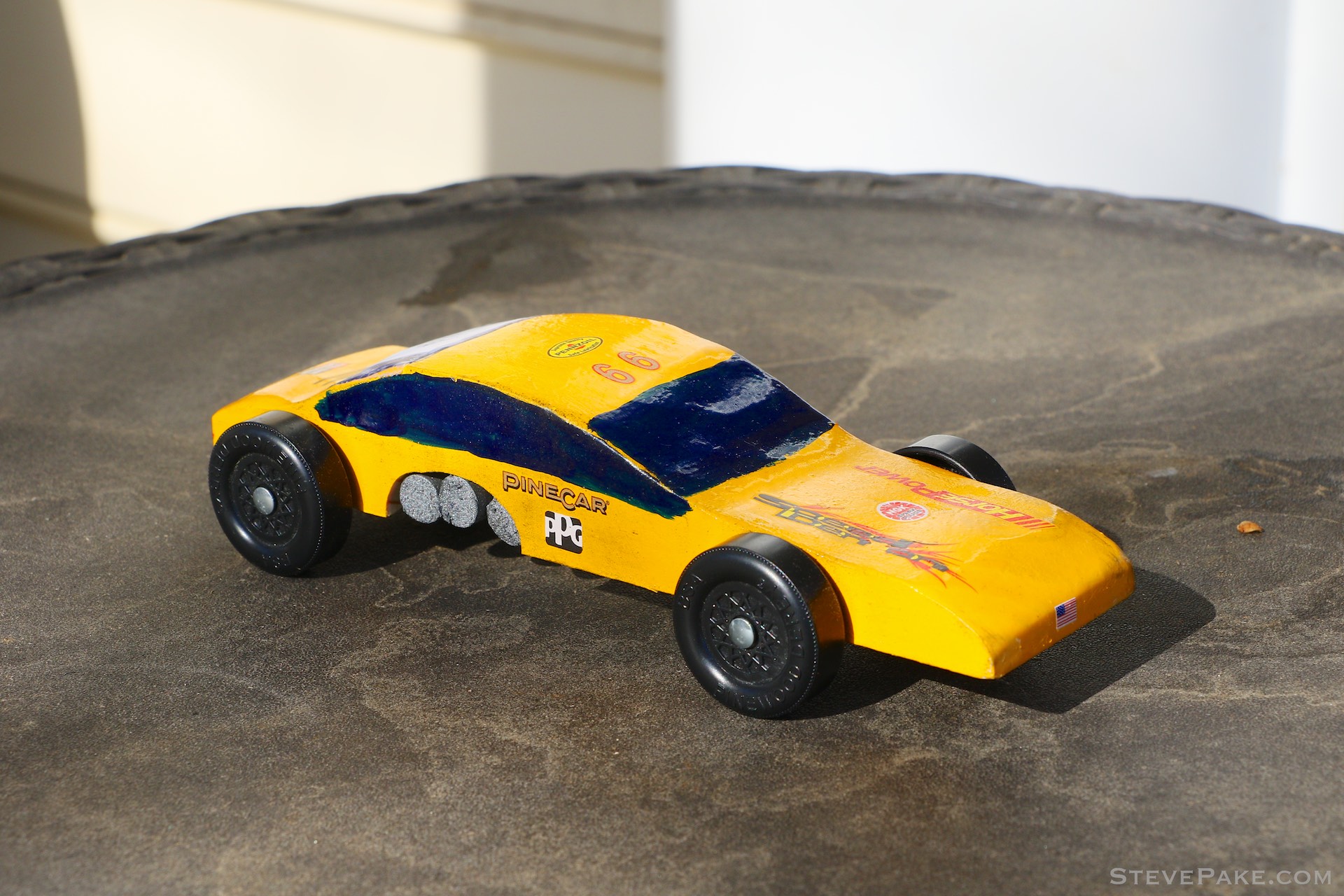 Our First Pinewood Derby Car - Coupe De Will —