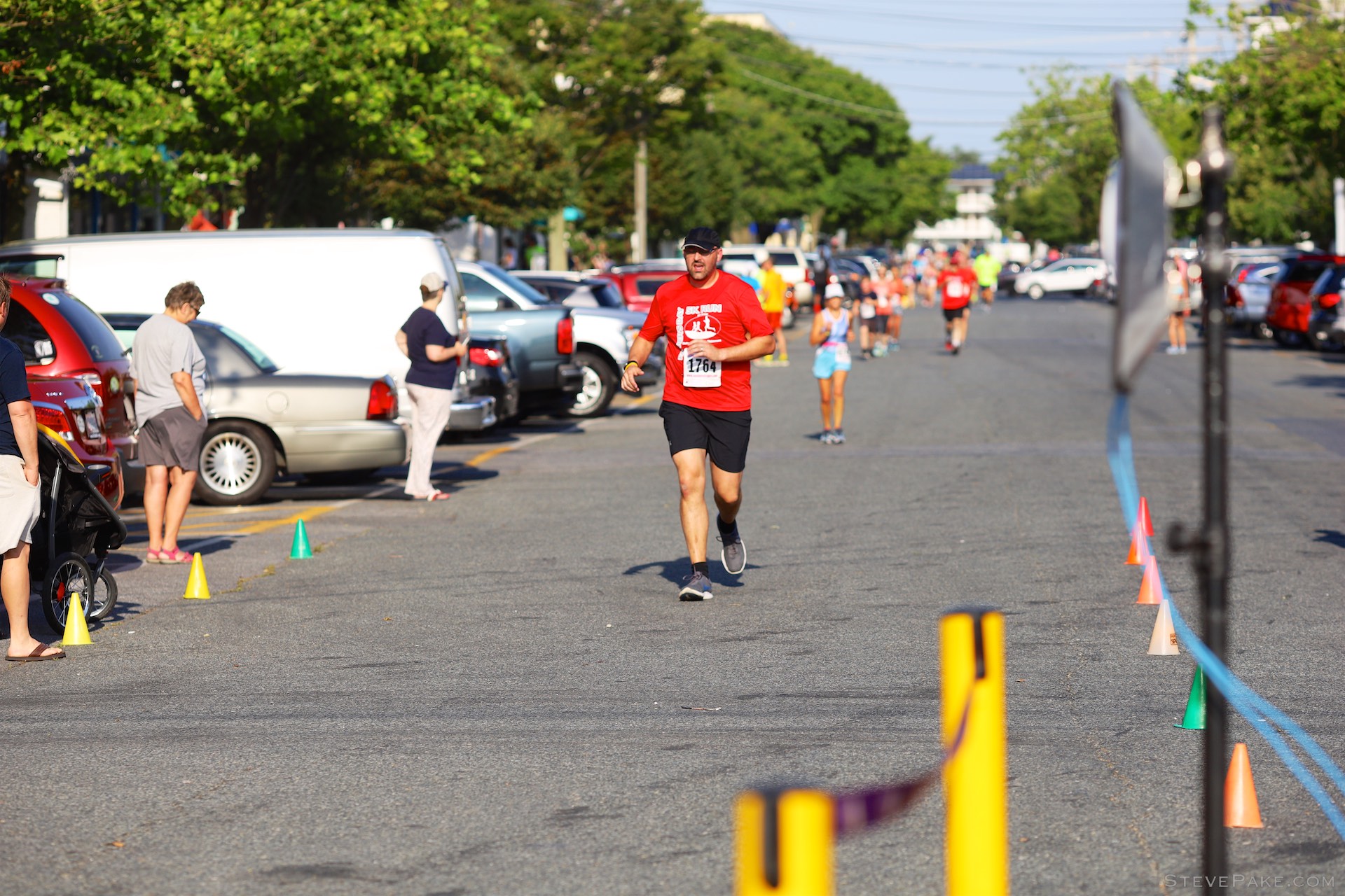 And his old man 2 minutes behind!