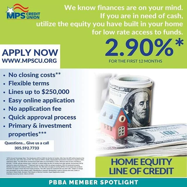 Happy Monday, friends! Happy June! 🌴☀️ Please read a message from our Member Spotlight,  @mpscreditunion, who are here to serve you. "We know these are trying times, and that&rsquo;s why we, as a credit union, want to provide you with low rates